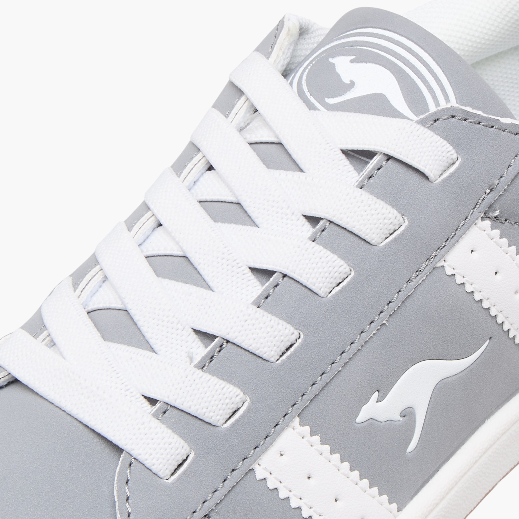 KangaROOS Kids' Logo Detail Sneakers with Lace-Up Closure-boys-shoes-schoolshoes-image-4
