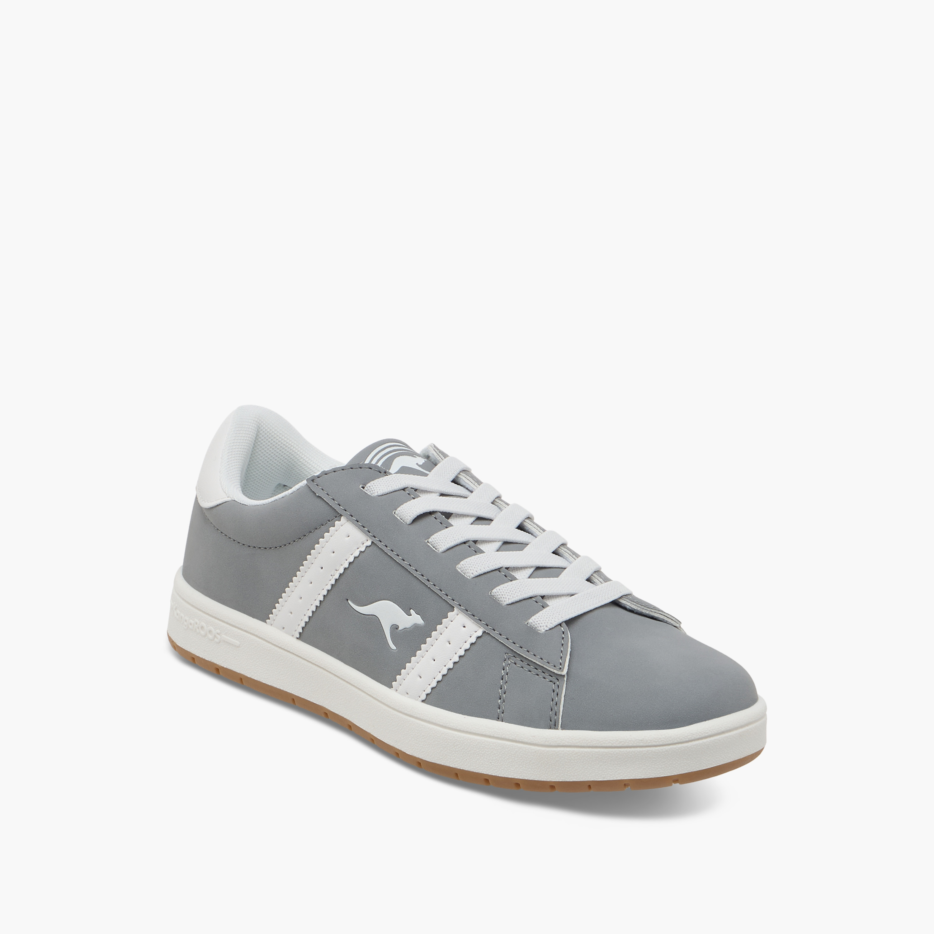 حذاء سنيكرز برباط إغلاق وتفاصيل شعار للنساء من كانجاروس-women-shoes-sneakers-image-2