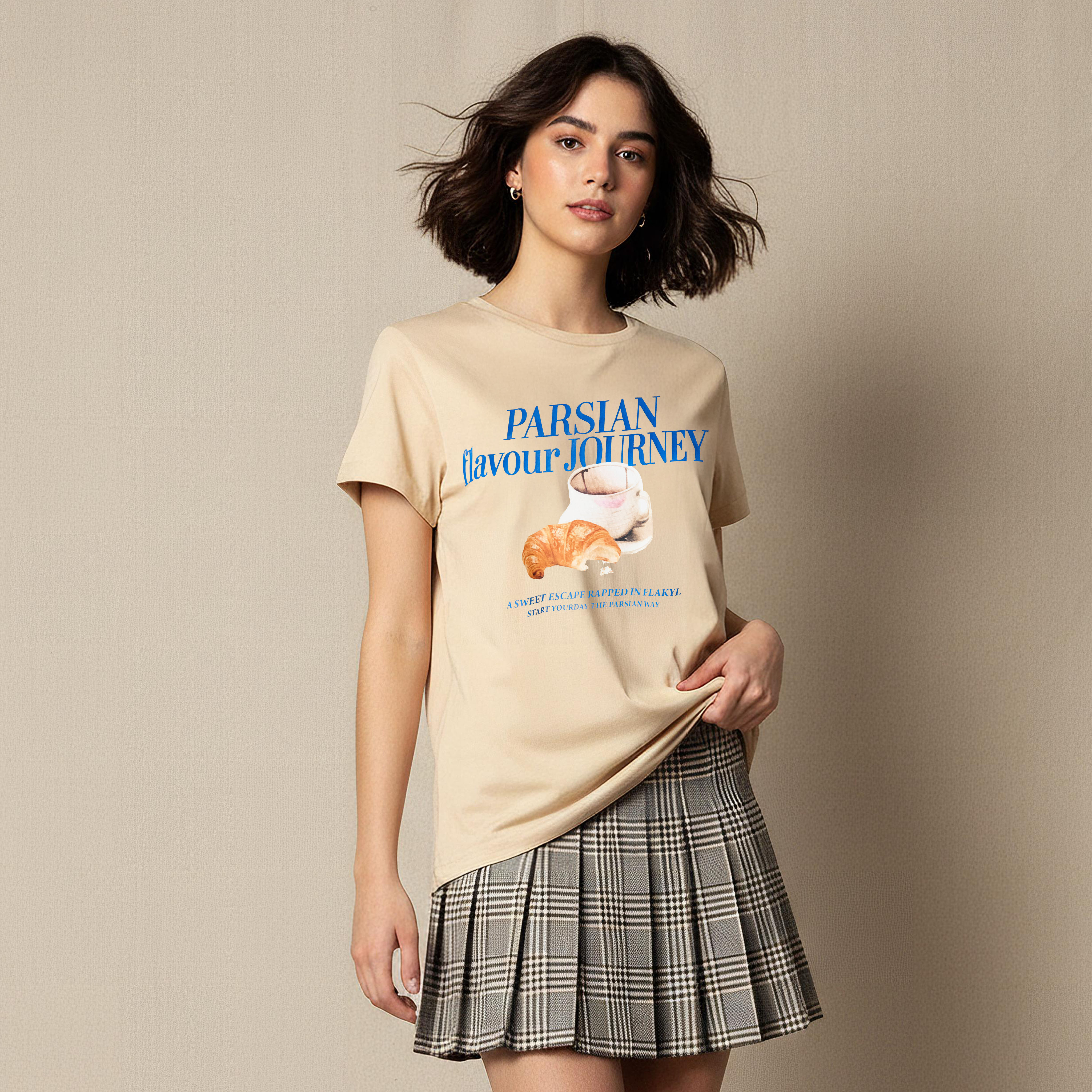 Cotton T-shirt with Print-women-clothing-tshirts-image-1