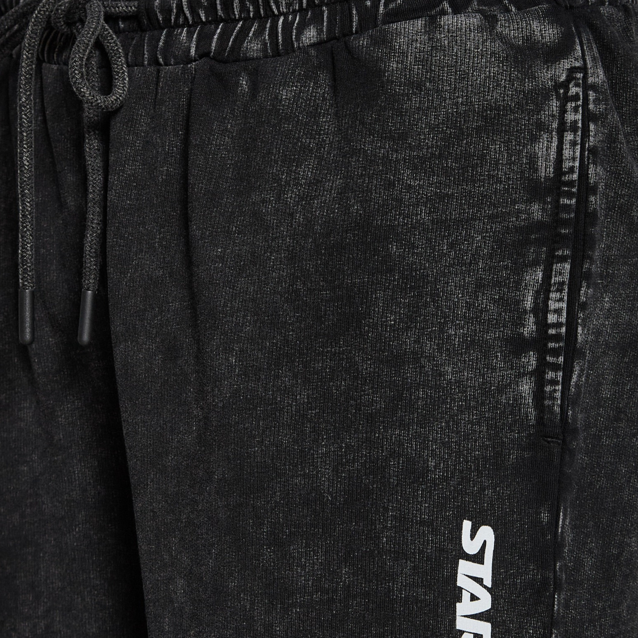 Starter Wide Leg Cotton Joggers with Pockets-women-clothing-bottoms-joggers-image-2
