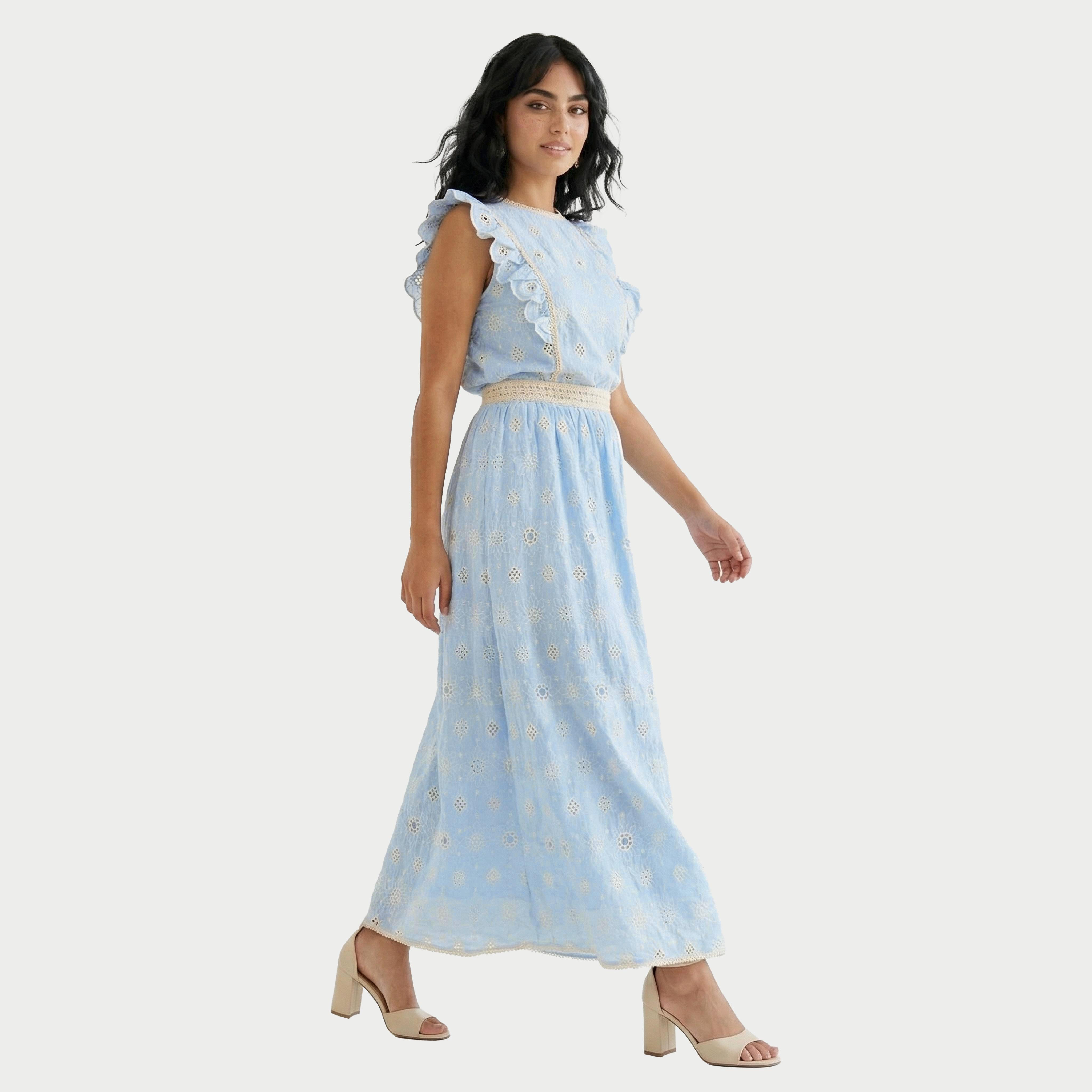 Maxi A-line Skirt with Embroidery-women-clothing-bottoms-skirts-image-3