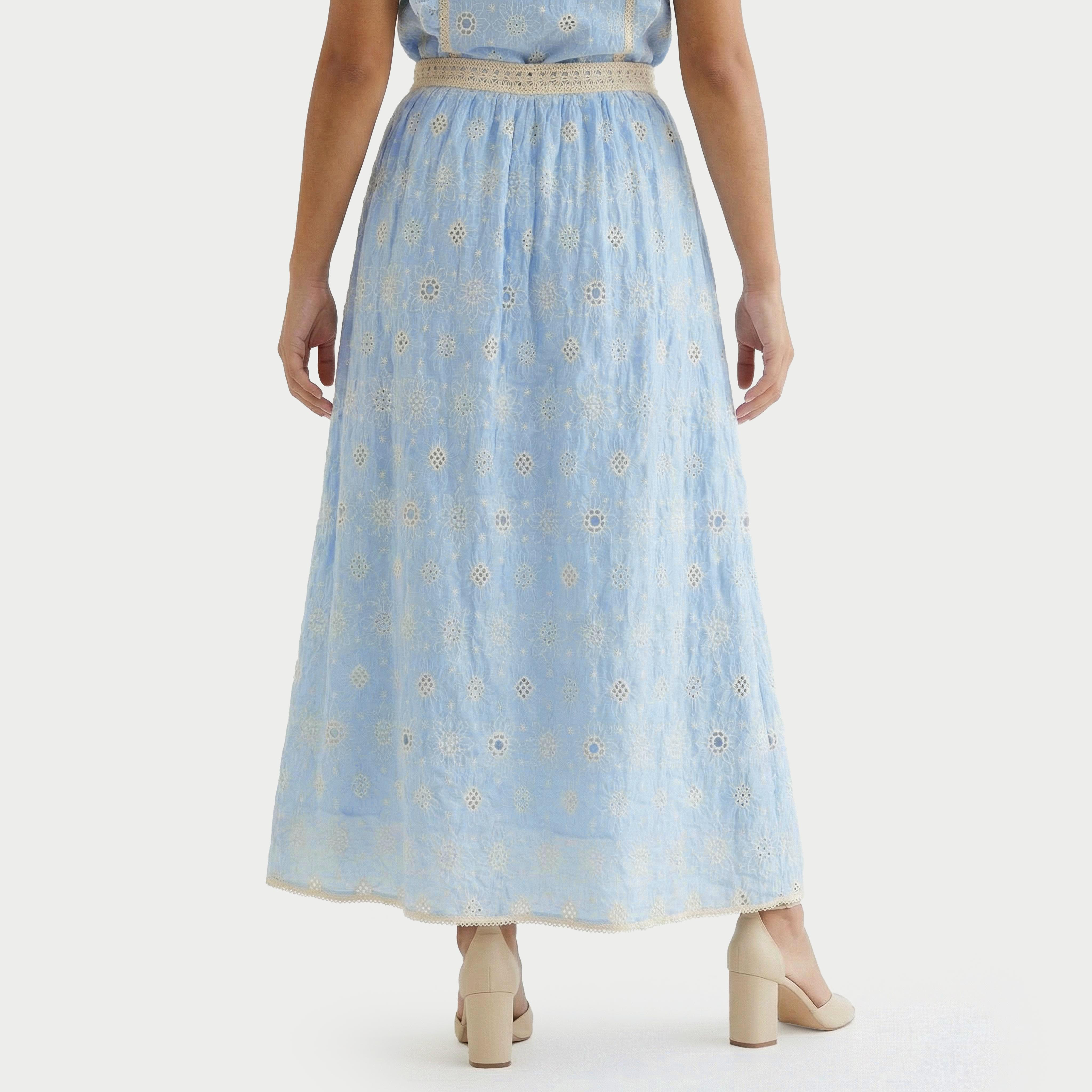 Maxi A-line Skirt with Embroidery-women-clothing-bottoms-skirts-image-4