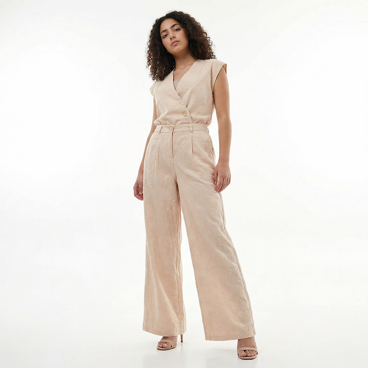 Mid-Rise Embroidered Wide Leg Pants-women-clothing-coordsets-image-5