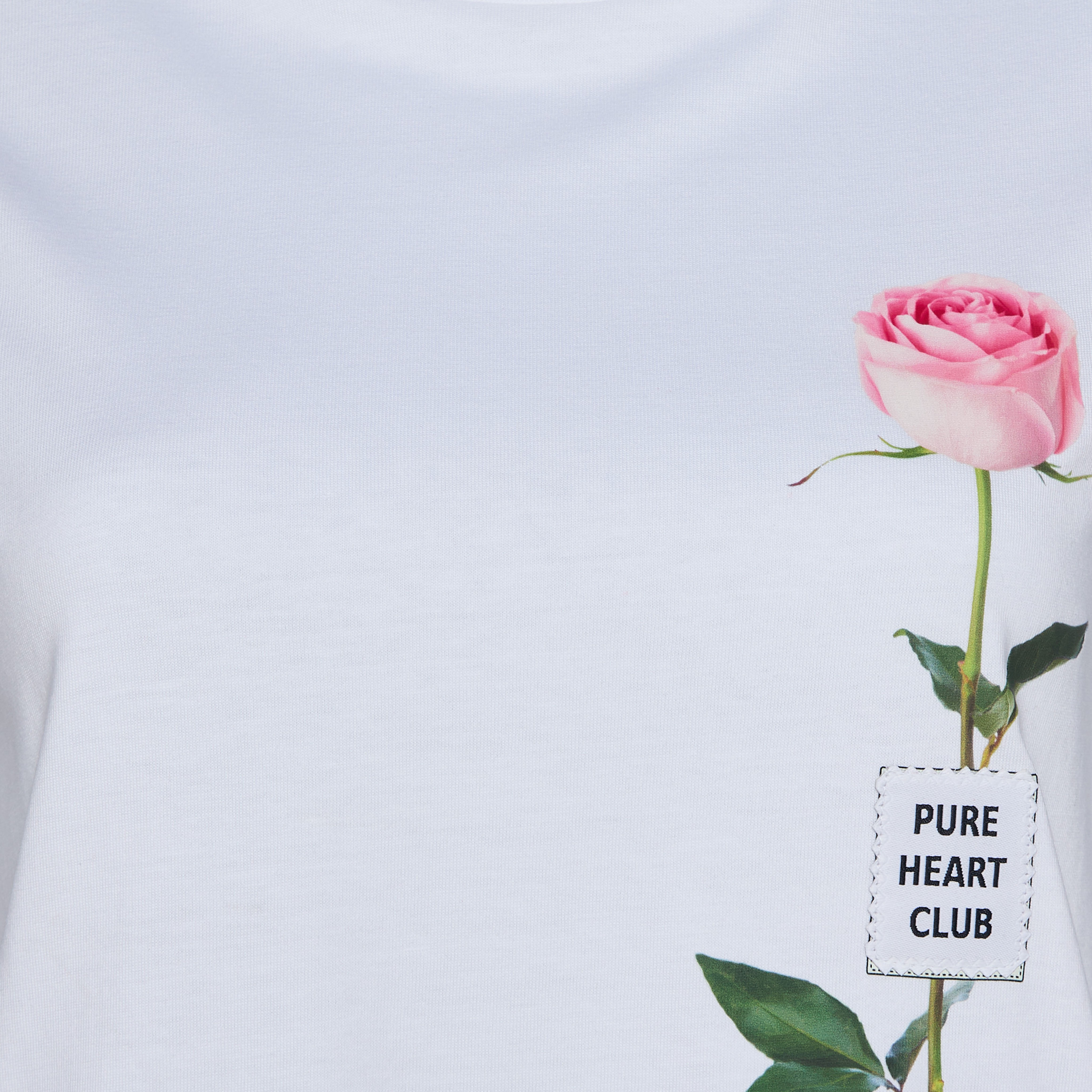 Cotton T-shirt with Graphic Print-women-clothing-tshirts-image-2