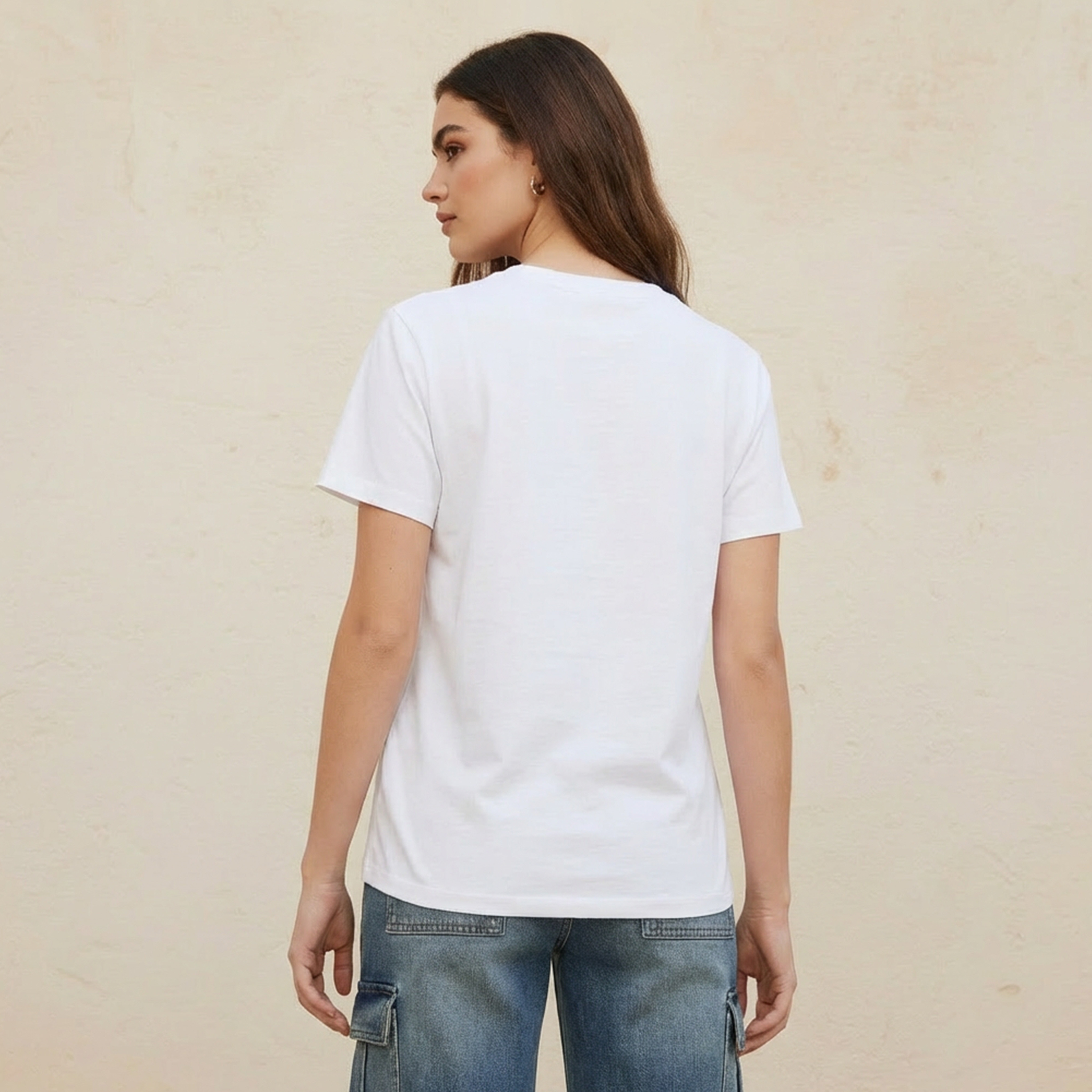T-shirt with Abstract Foil Print-women-clothing-tshirts-image-4