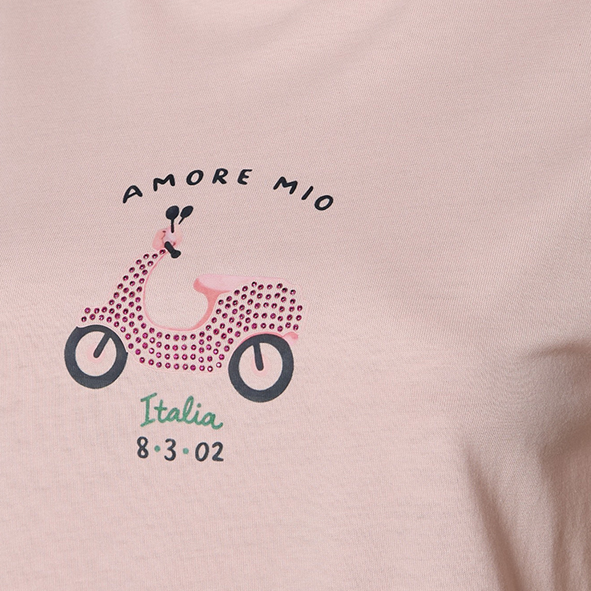 تيشيرت قطن بتطريز من سبلاش يوث-women-clothing-tshirts-image-2