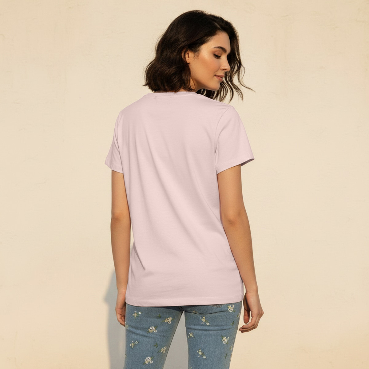 تيشيرت قطن بتطريز من سبلاش يوث-women-clothing-tshirts-image-4