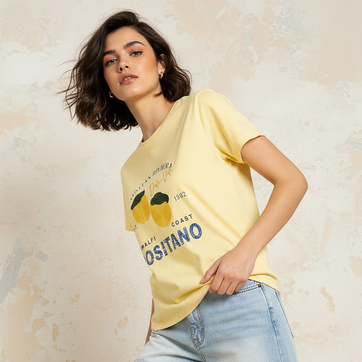 Cotton T-shirt with Embroidery-women-clothing-tshirts-image-6