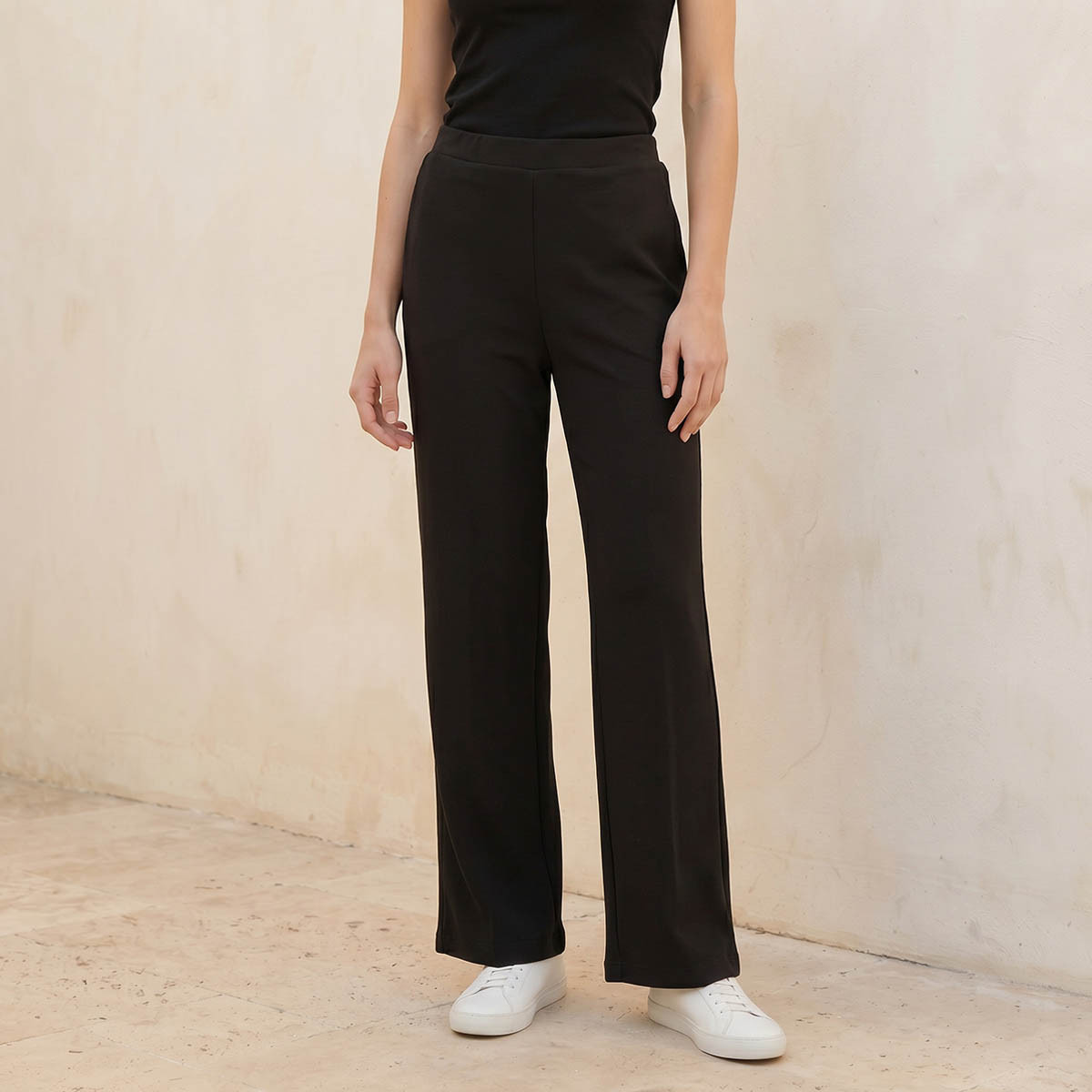Splash Youth Straight Fit Mid-Rise Pants-women-clothing-trousers-image-1