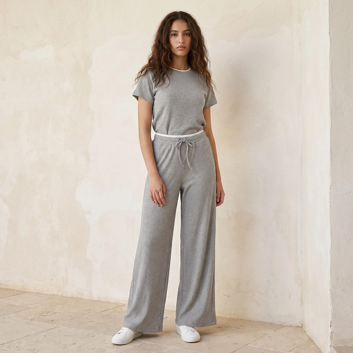 Splash Youth Mid-Rise Pants with Drawstring Closure-women-clothing-bottoms-joggers-image-3