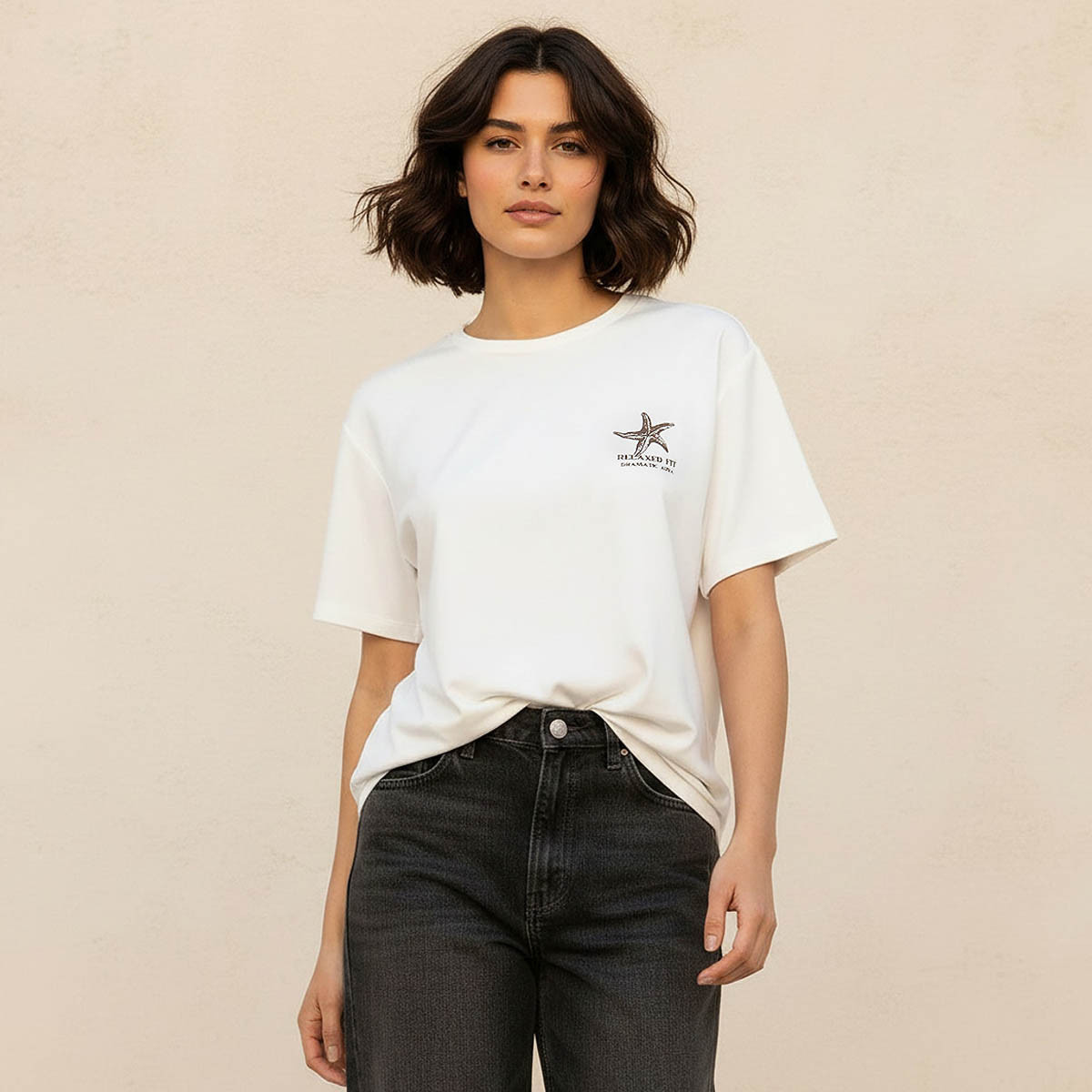 تيشيرت ناعم بطبعة أصداف بحرية من نيوبرين-women-clothing-tshirts-image-4