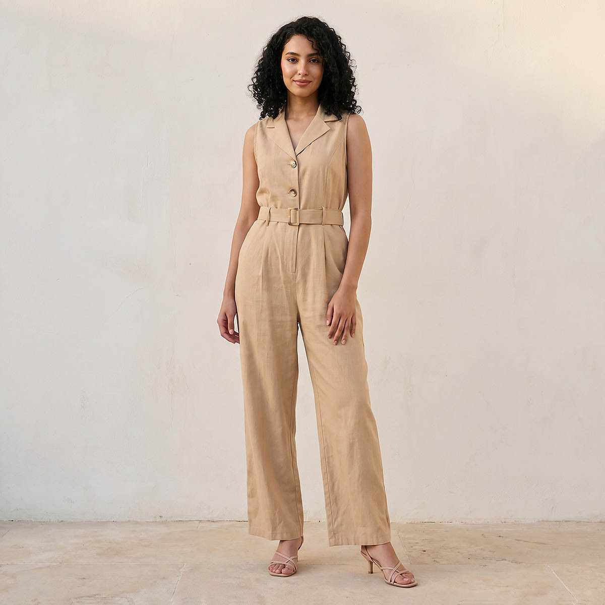 Splash Youth Jumpsuit with Notch Lapel-women-clothing-jumpsuits-image-1