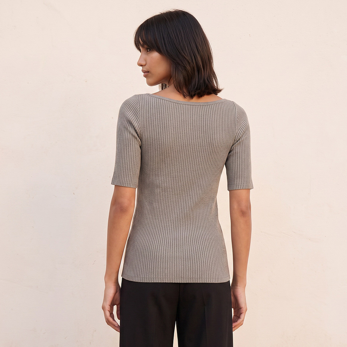 Splash Youth T-shirt with Ribbed Design-women-clothing-tshirts-image-4