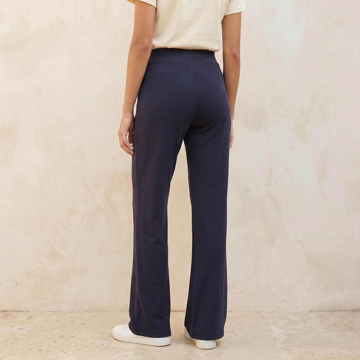 Splash Youth Mid-Rise Leggings with Flared Hem-women-clothing-leggings-image-4