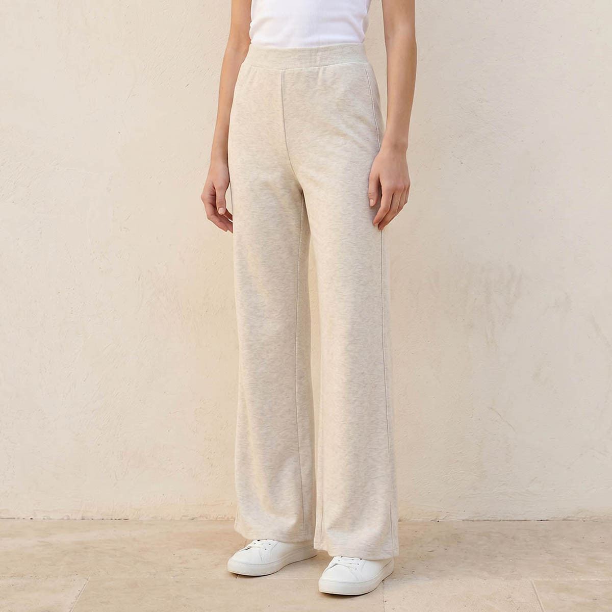 Splash Youth Mid-Rise Leggings with Flared Hem-women-clothing-leggings-image-1