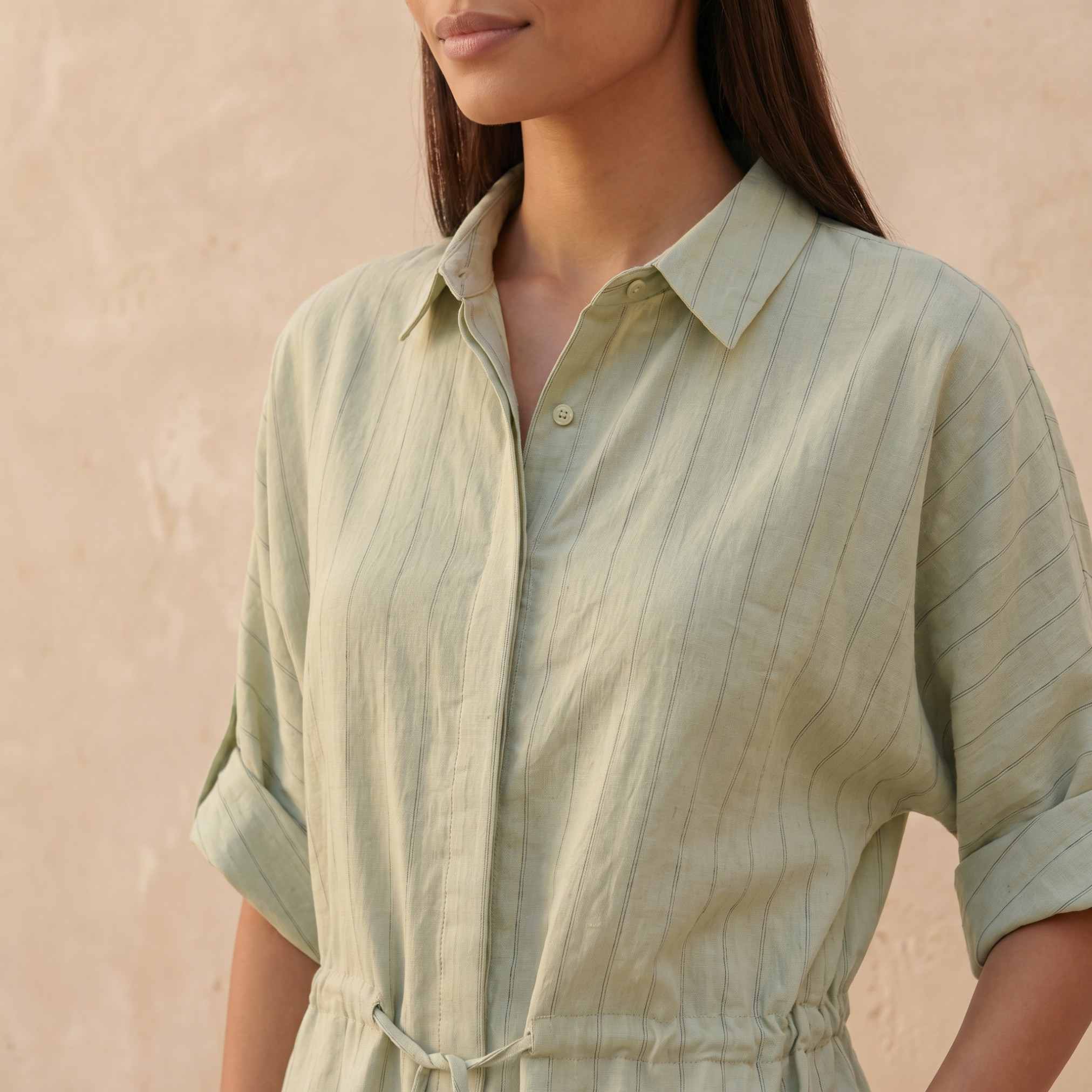 قميص مقلم متعدد الاستخدامات من سبلاش يوث-women-clothing-shirtsandblouses-shirts-image-2