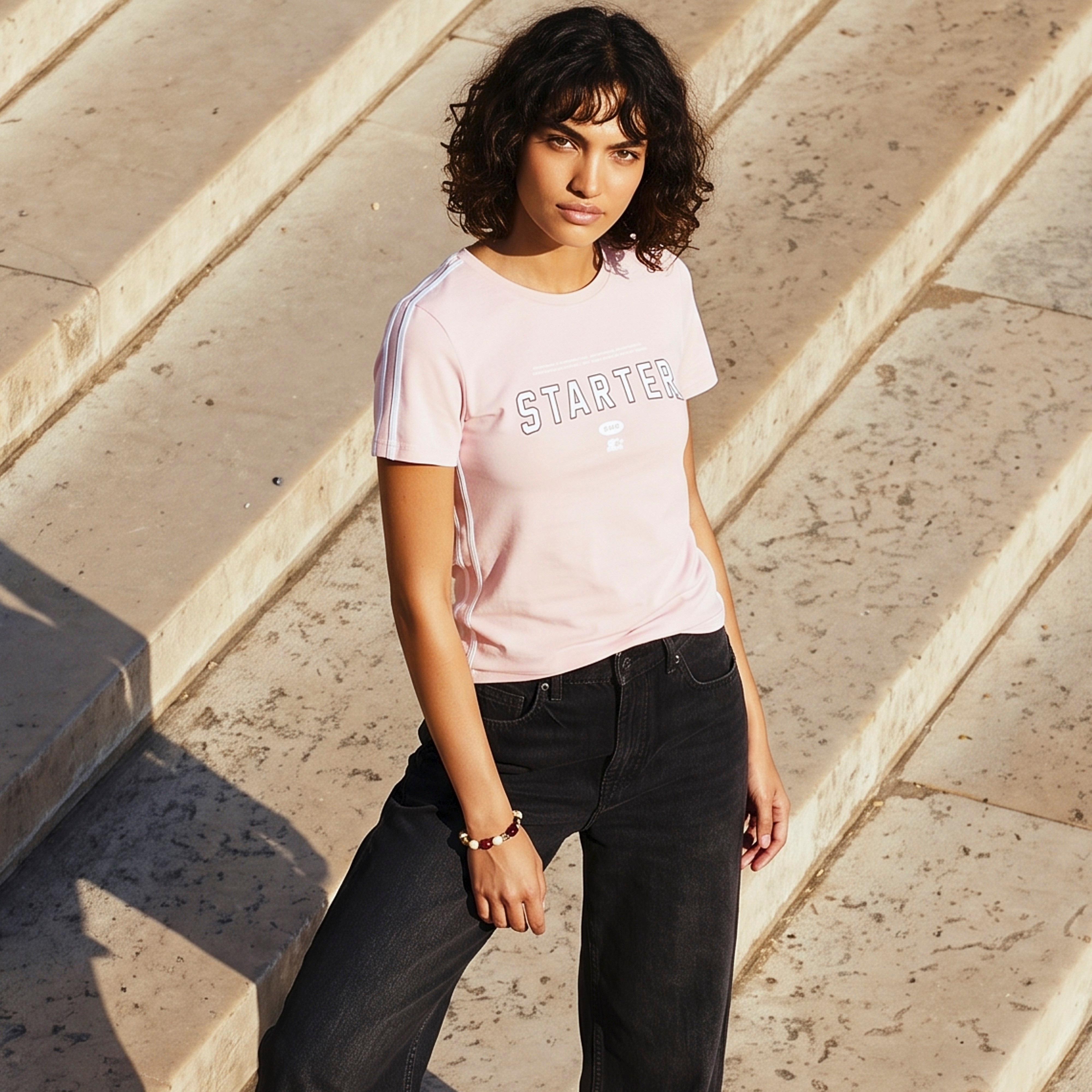 Splash Youth Starter T-shirt with Contrast Piping-women-clothing-tshirts-image-7