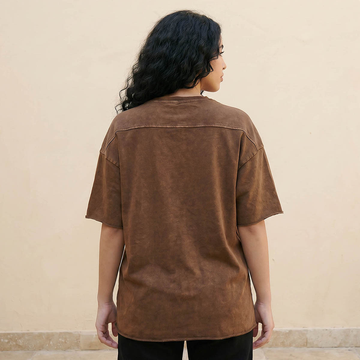 تيشيرت قطن بملمس بارز-women-clothing-tshirts-image-4