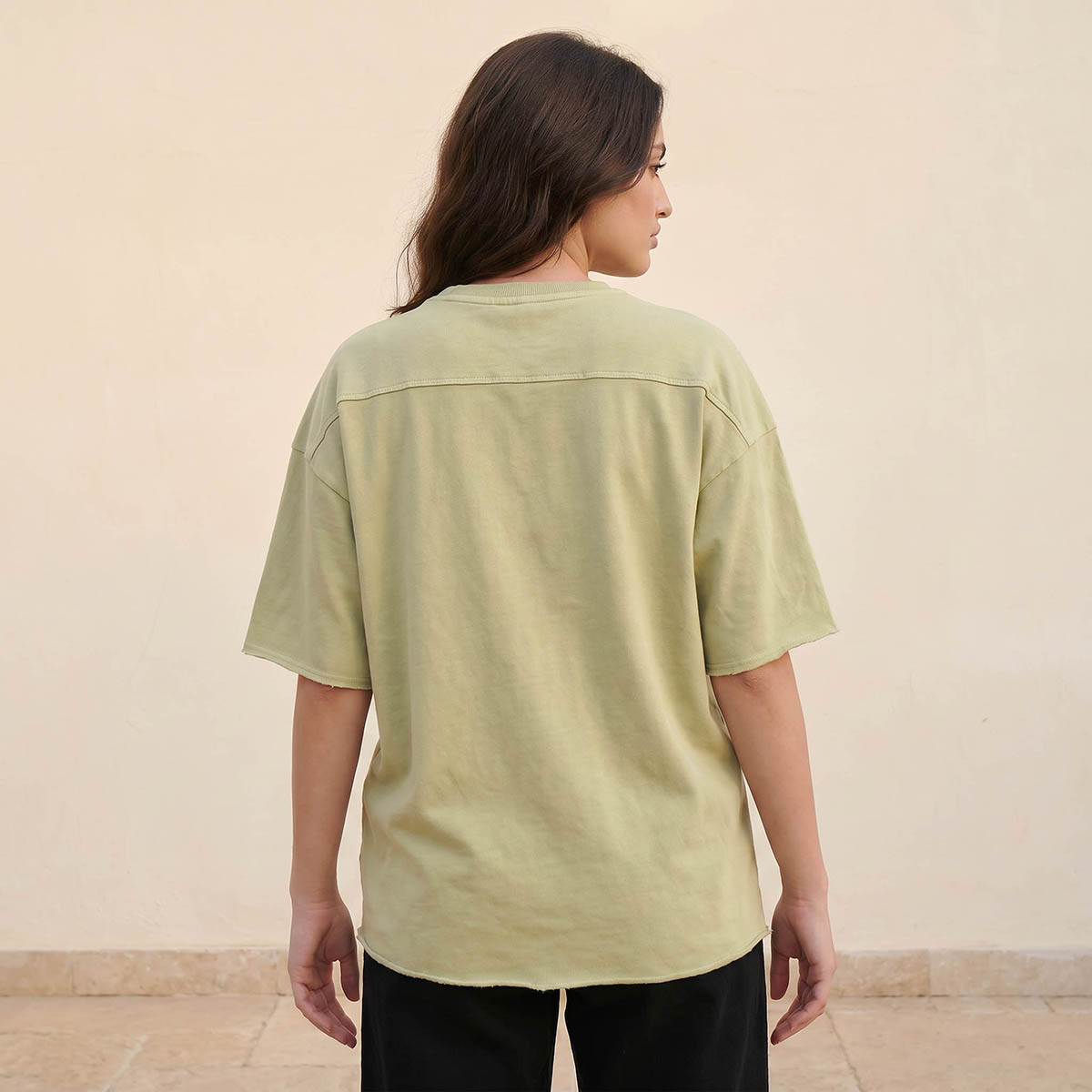 تيشيرت قطن بملمس بارز-women-clothing-tshirts-image-4