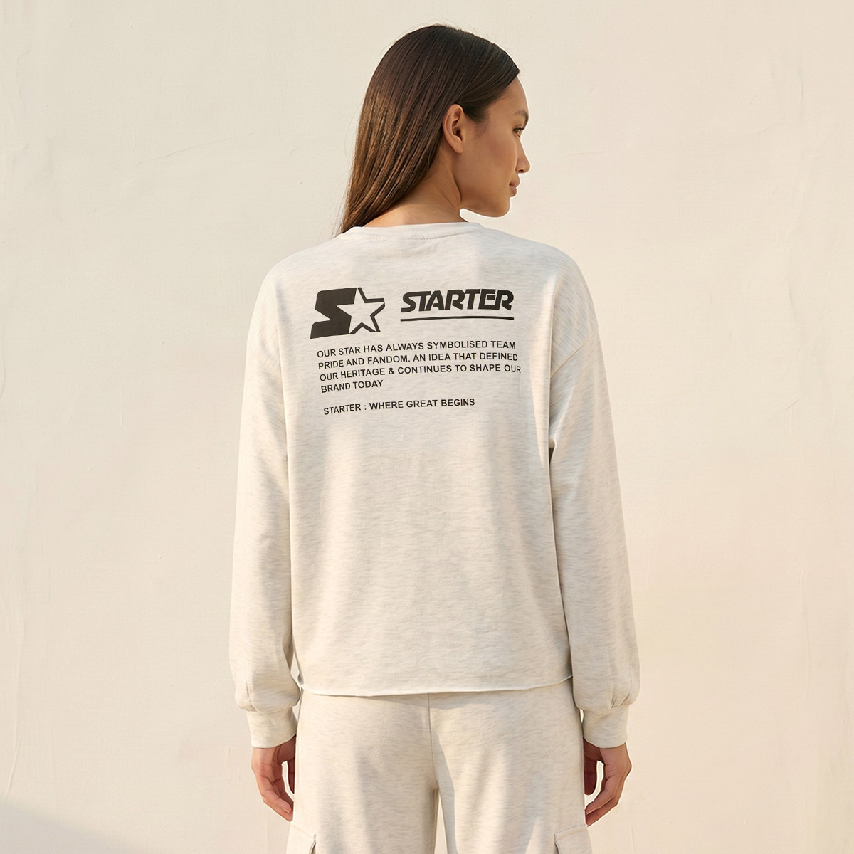 Splash Youth Regular Fit Sweatshirt with Logo Print-women-clothing-hoodiesandsweatshirts-sweatshirts-image-4