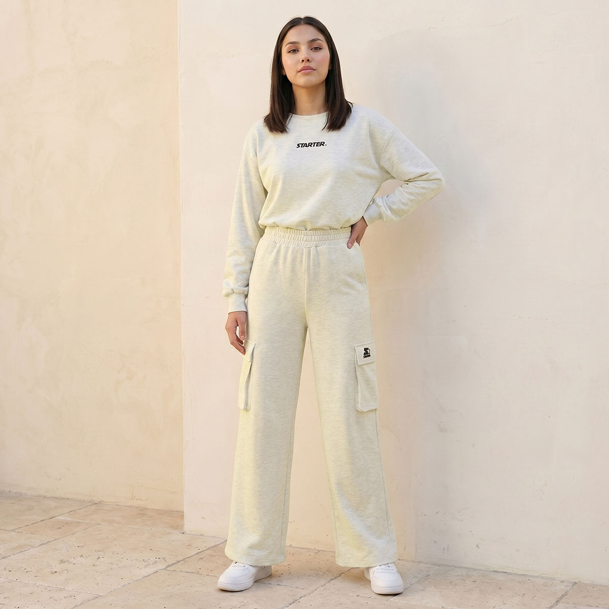 Splash Youth Elasticated Waist Cargo Joggers-women-clothing-bottoms-joggers-image-3