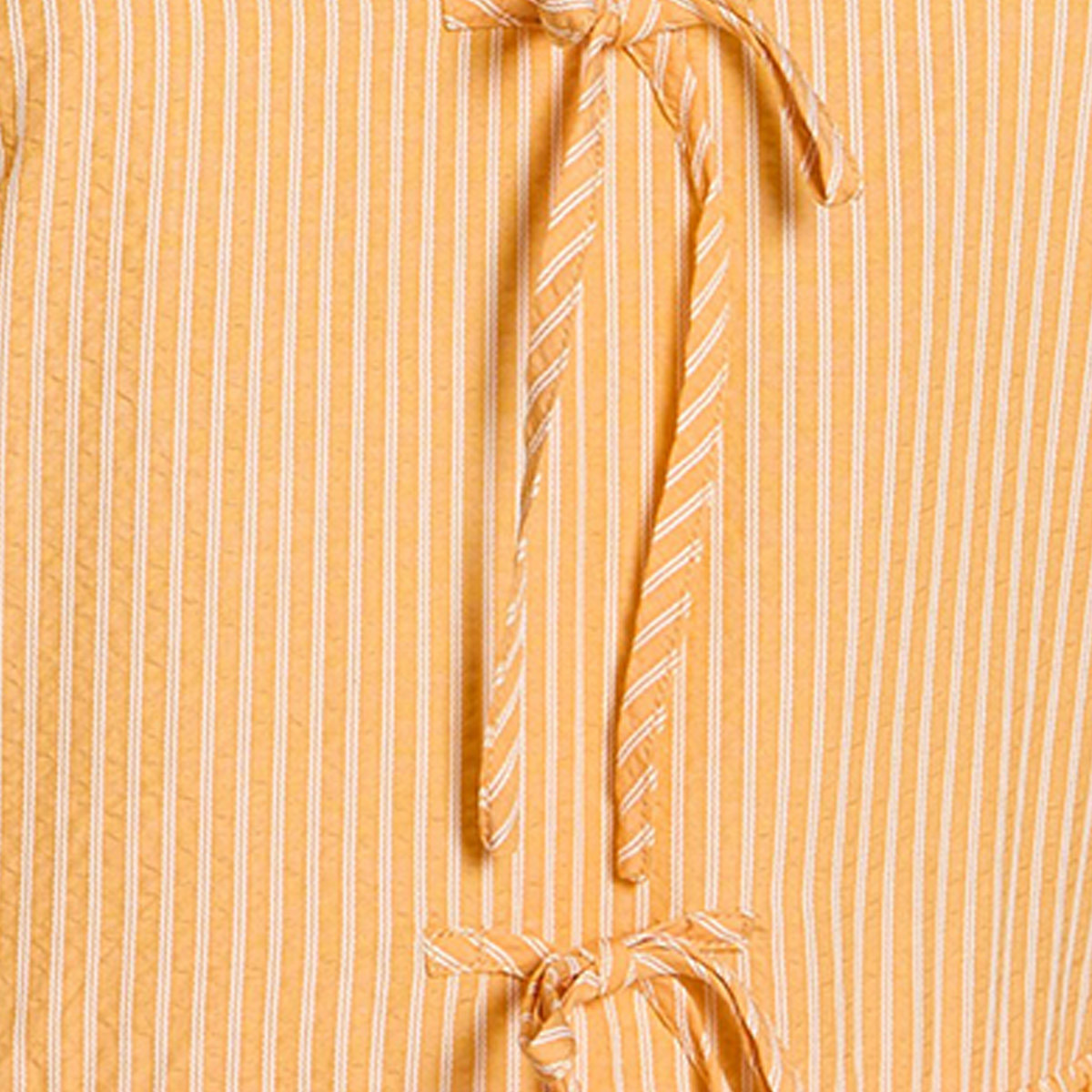 Striped A-line Women Dress with Bow Accents-women-clothing-dresses-image-2
