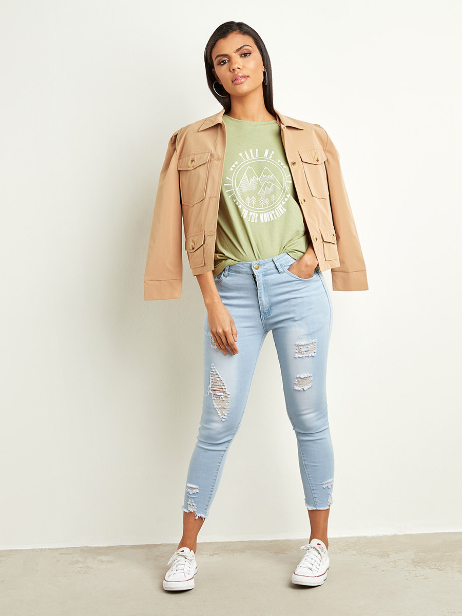 Styli Mountain Graphic Printed Regular Fit T-shirt-women-clothing-tshirts-image-3