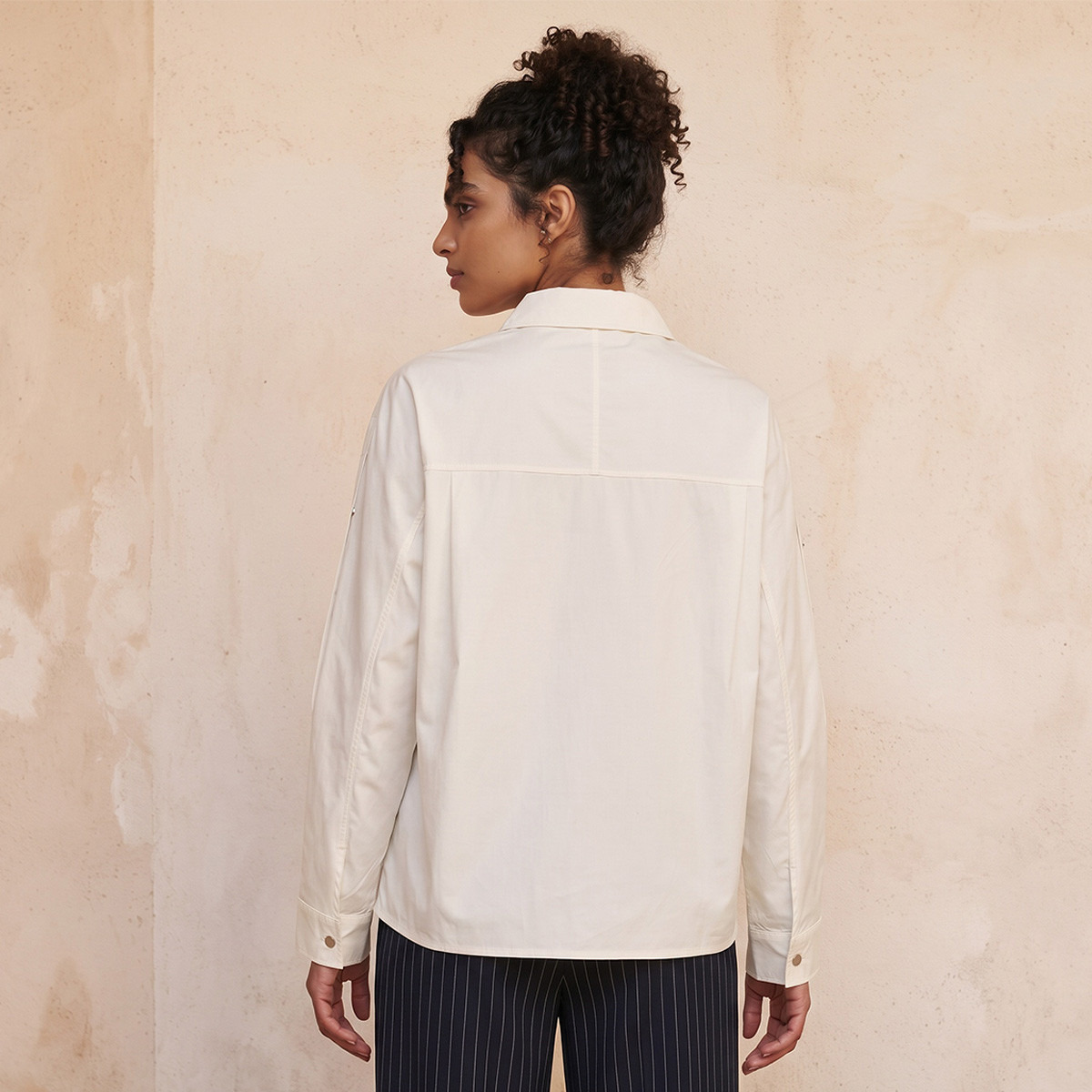Splash Youth Shirt with Flap Pockets-women-clothing-shirtsandblouses-shirts-image-4