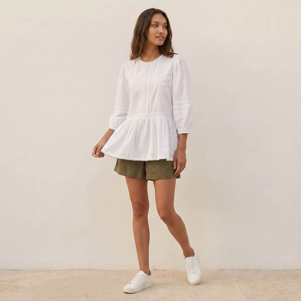 Splash Youth Cotton Peplum Top Floral Embroidery-women-clothing-shirtsandblouses-blouses-image-5