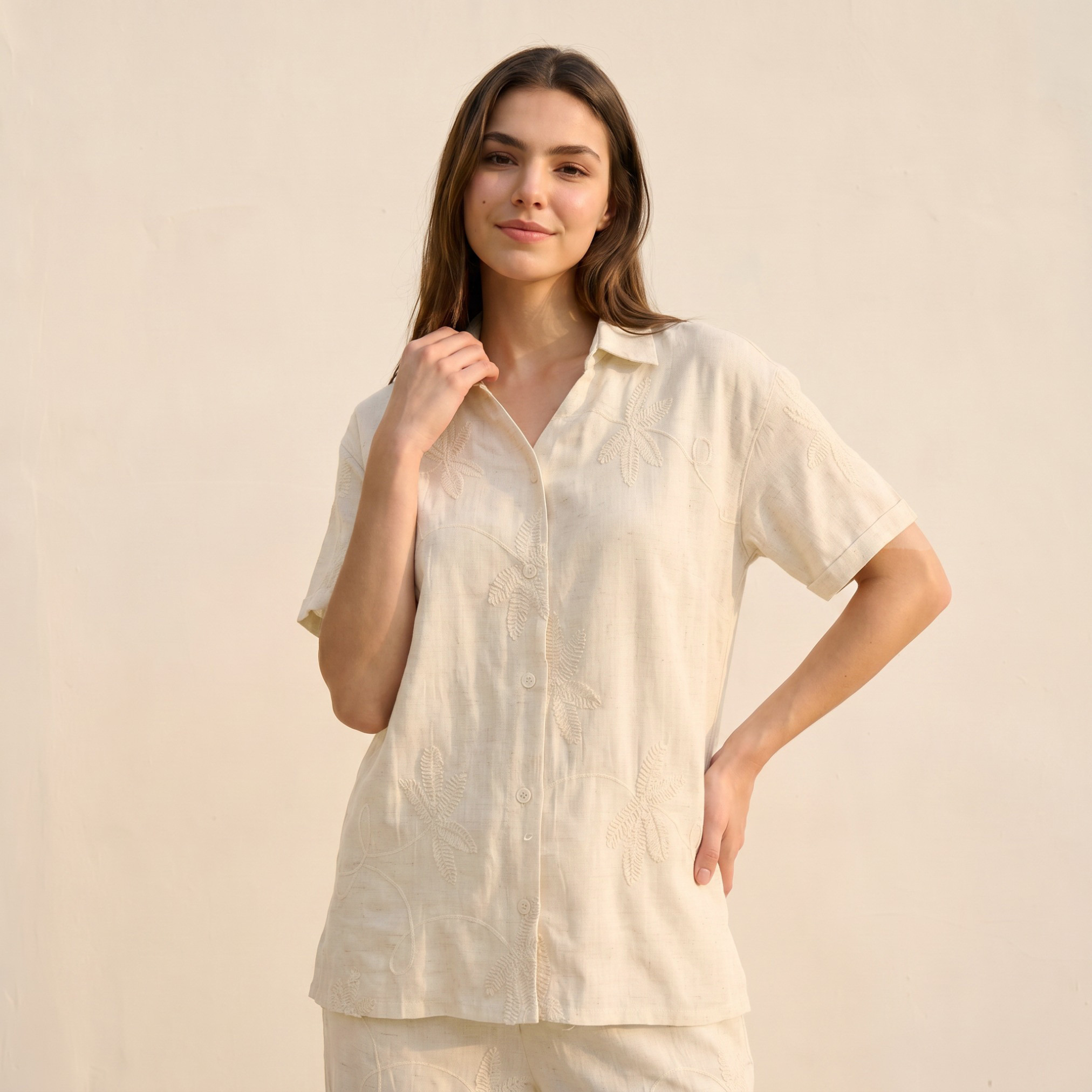 Splash Youth Shirt with Embroidery-women-clothing-shirtsandblouses-shirts-image-1