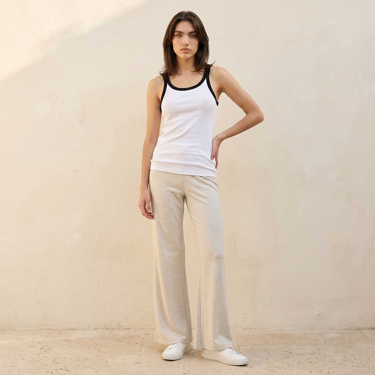 Splash Youth Slim Fit Tank Top with Ribbed Texture-women-clothing-tshirts-image-12