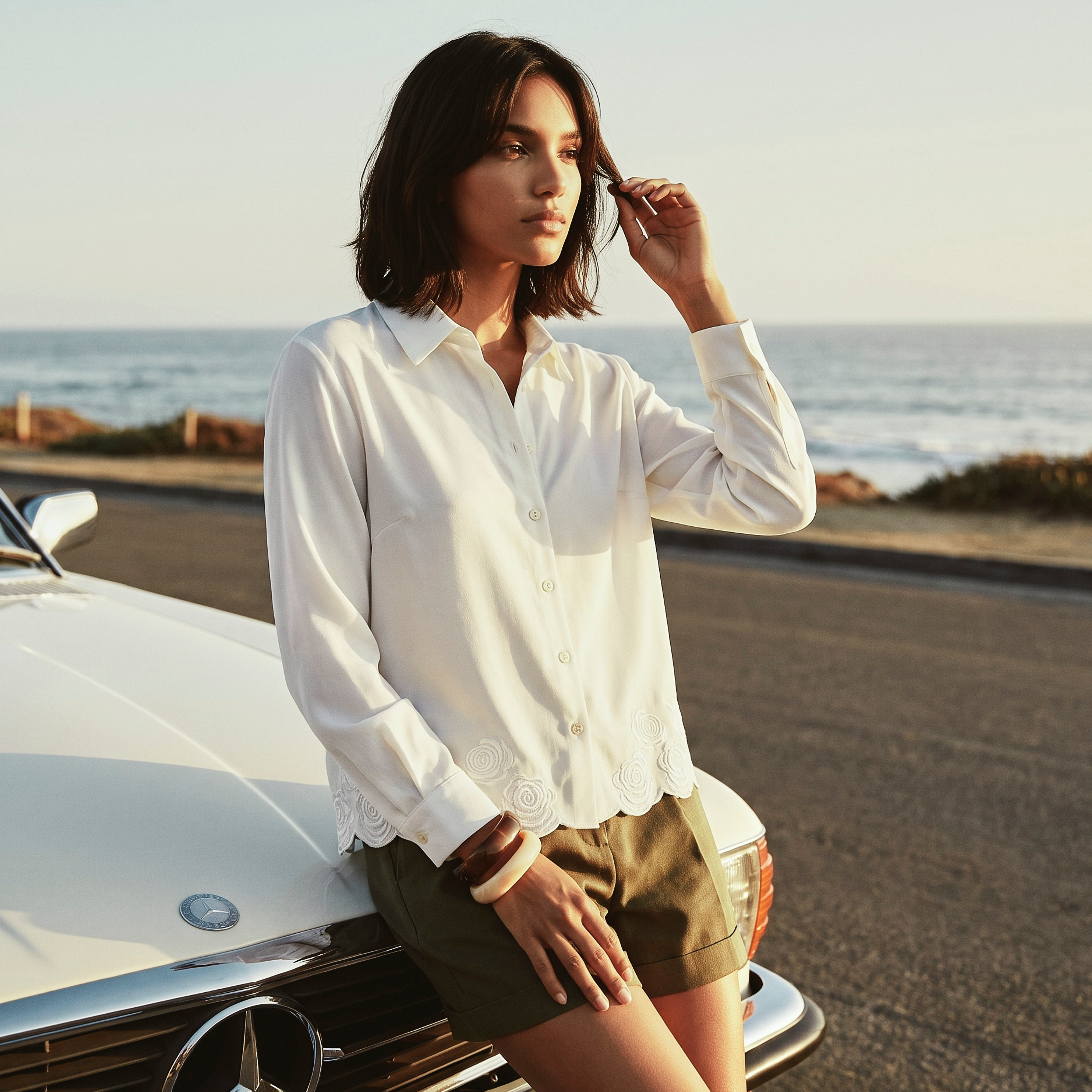 Splash Youth Lyocell Shirt with Floral Embroidery-women-clothing-shirtsandblouses-shirts-image-1