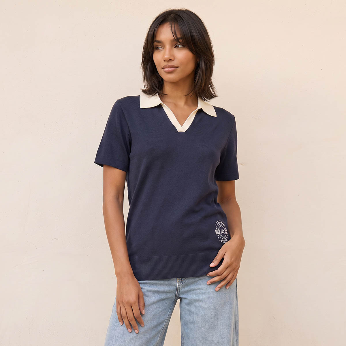 تيشيرت بولو من ستارتر-women-clothing-tshirts-image-1