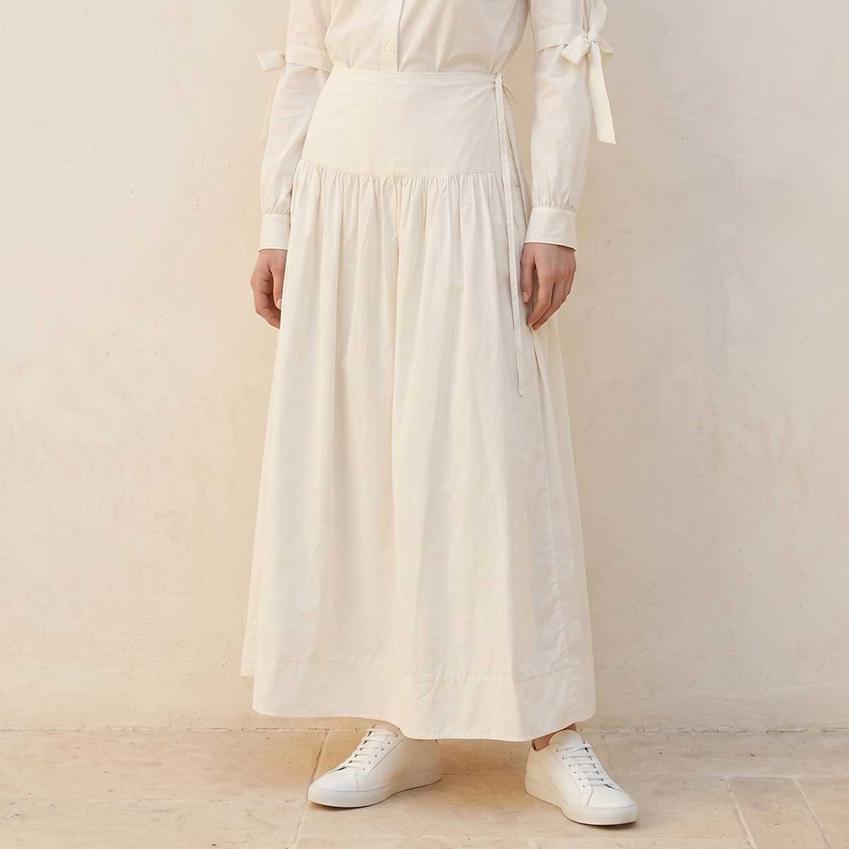 Splash Youth Maxi Length Cotton Wrap Skirt-women-clothing-bottoms-skirts-image-1