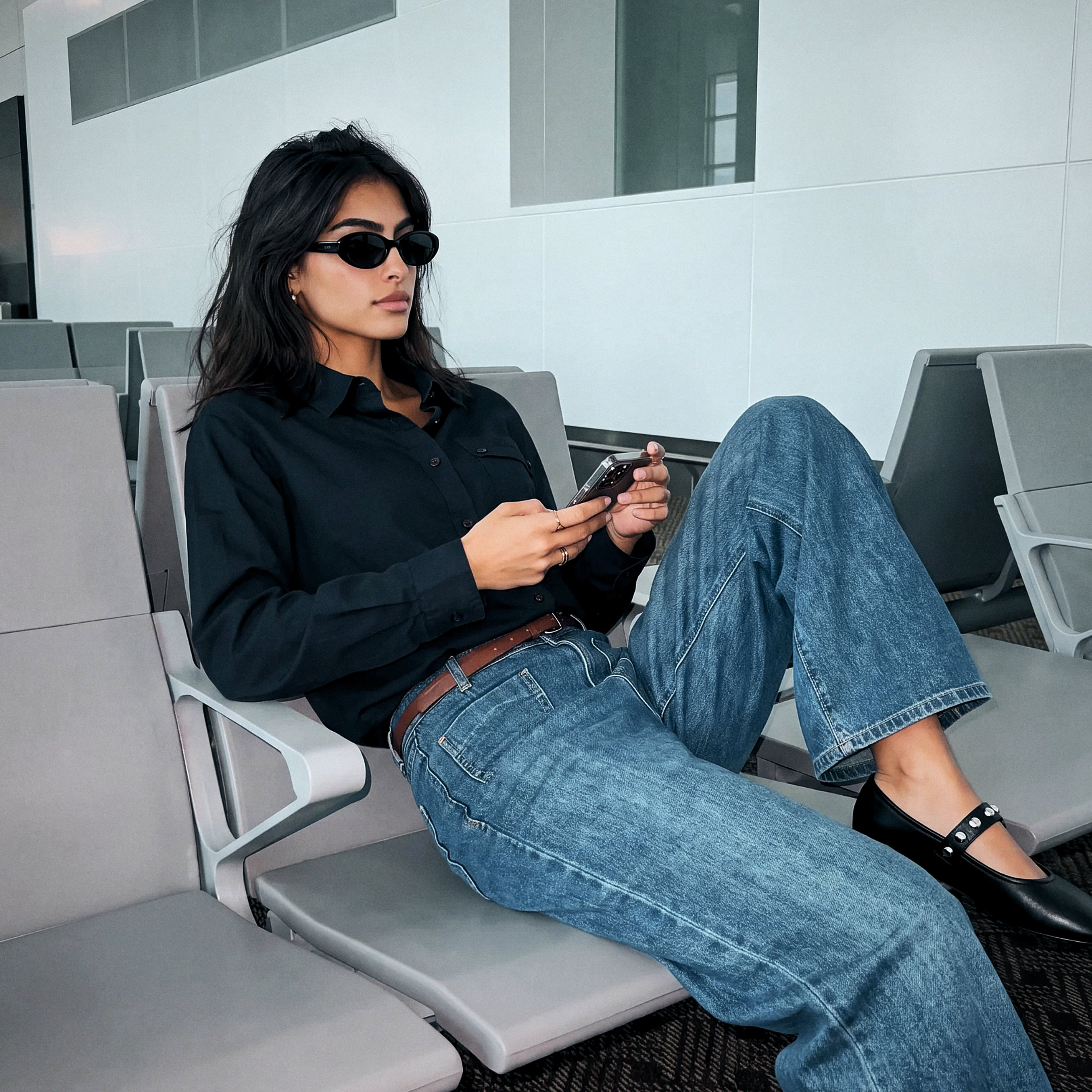 قميص قطن بتفاصيل جيب من سبلاش يوث-women-clothing-shirtsandblouses-shirts-image-1