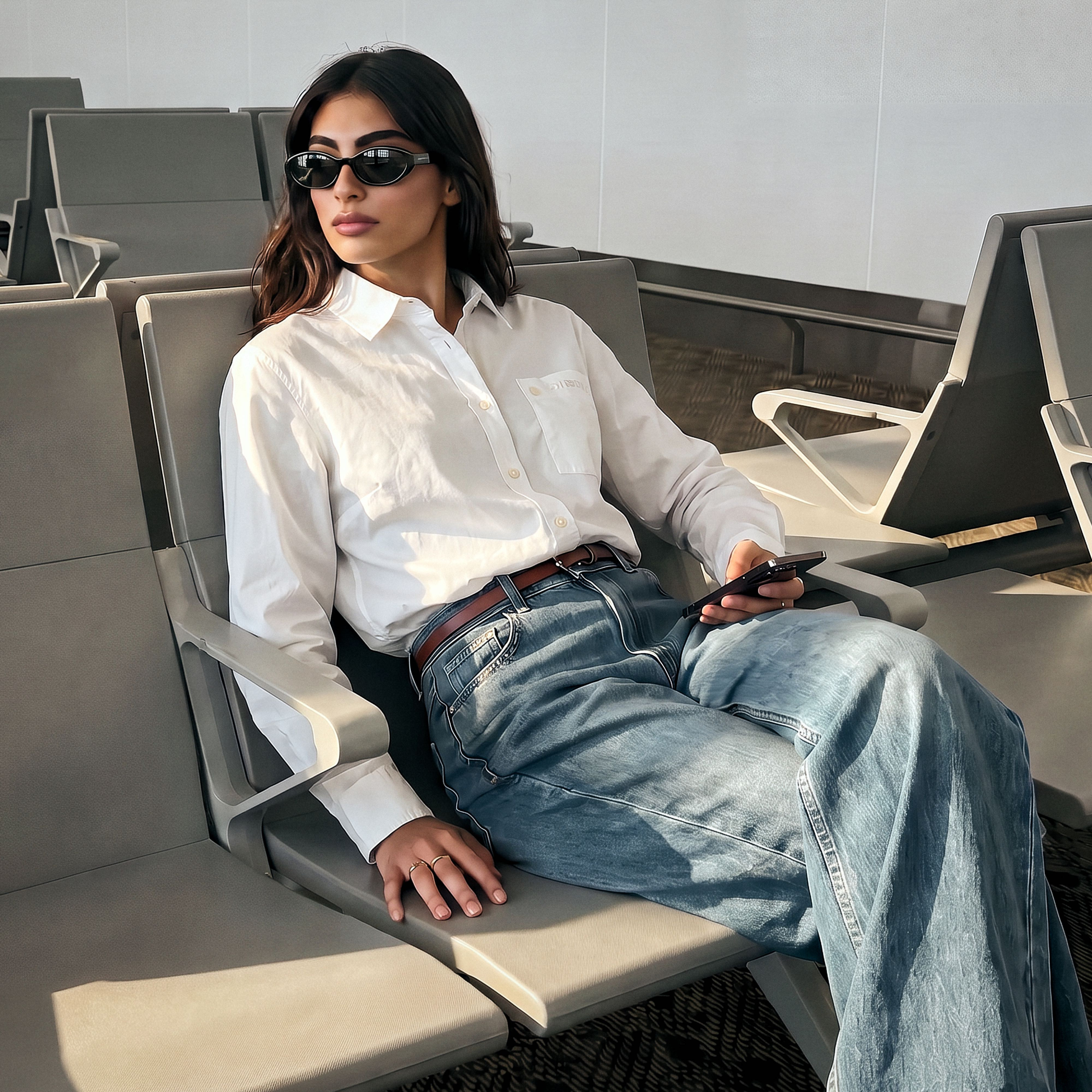 قميص قطن بتفاصيل جيب من سبلاش يوث-women-clothing-shirtsandblouses-shirts-image-1
