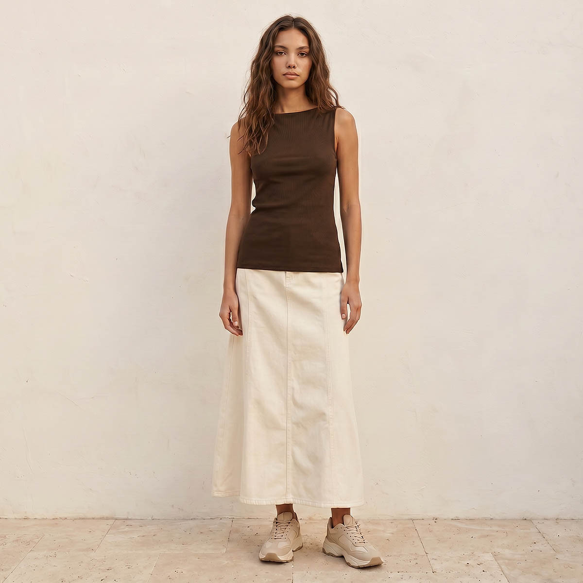 Splash Youth Slim Fit Top Ribbed Texture-women-clothing-tshirts-image-3