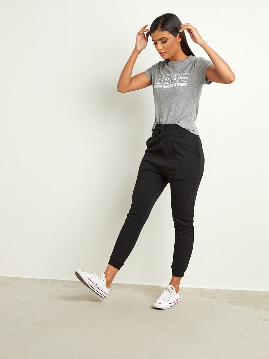 تيشيرت مطبوع بأكمام قصيرة من ستايلي-women-clothing-tshirts-image-3