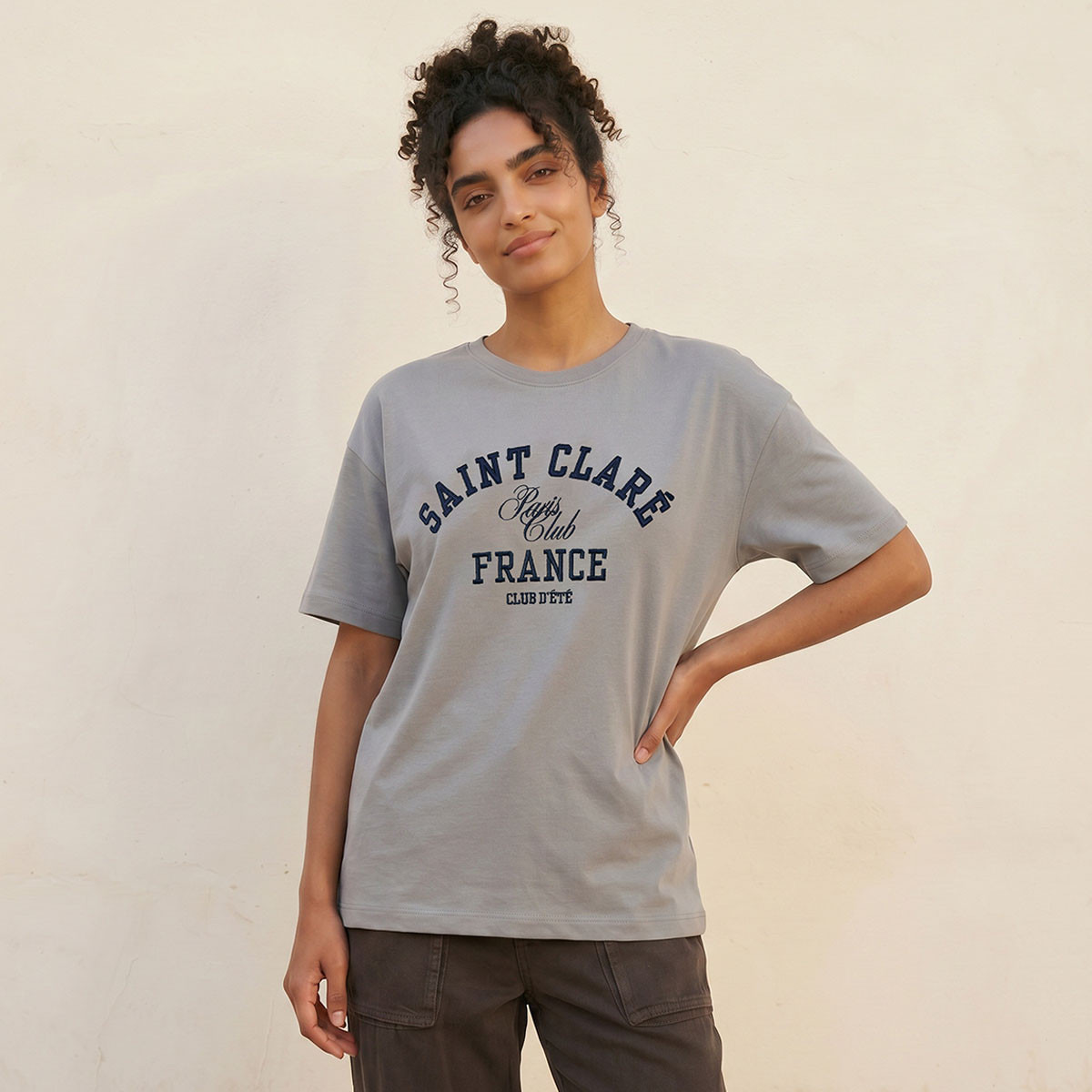 Splash Youth Relaxed Modal T-shirt with Embroidery-women-clothing-tshirts-image-1