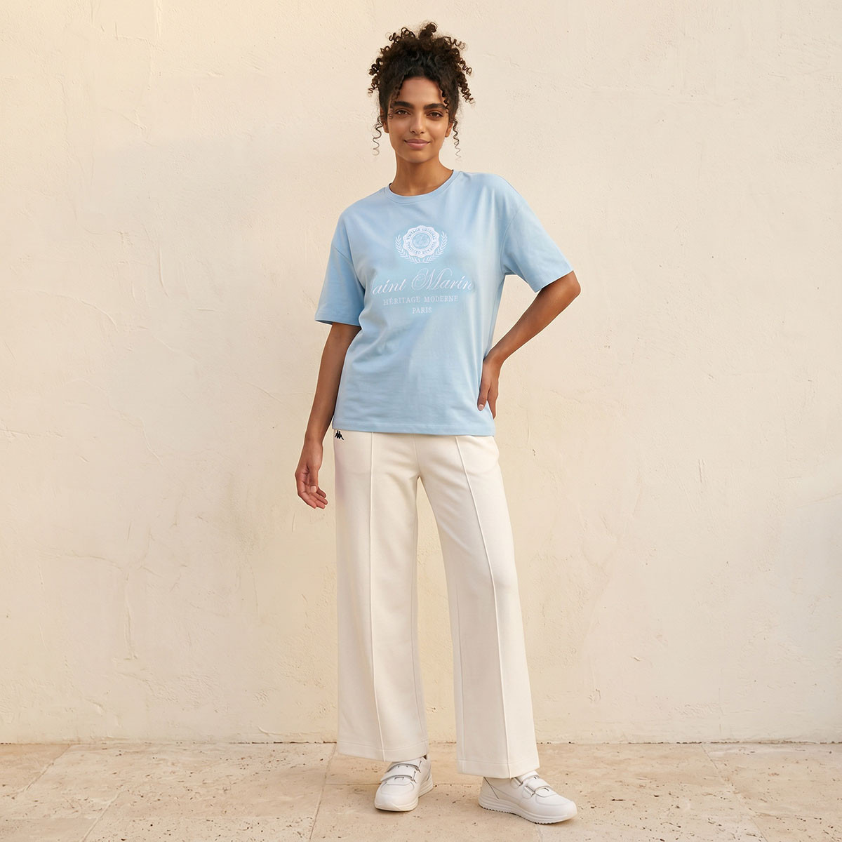 Splash Youth Relaxed Modal T-shirt with Embroidery-women-clothing-tshirts-image-3