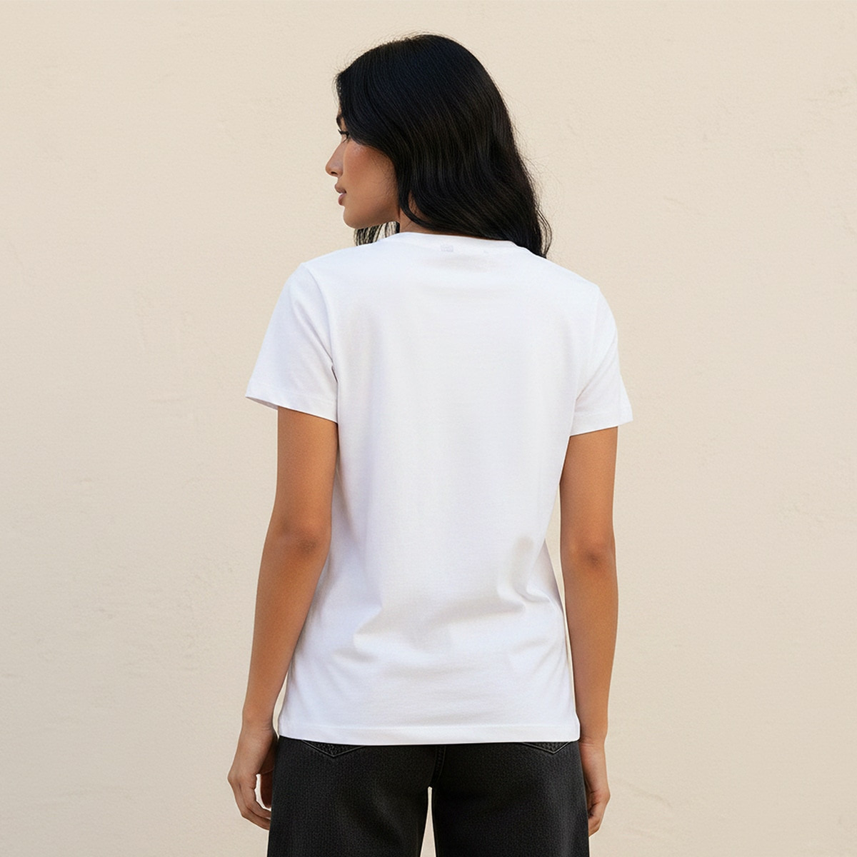Splash Youth Cotton T-shirt with Floral Print-women-clothing-tshirts-image-4