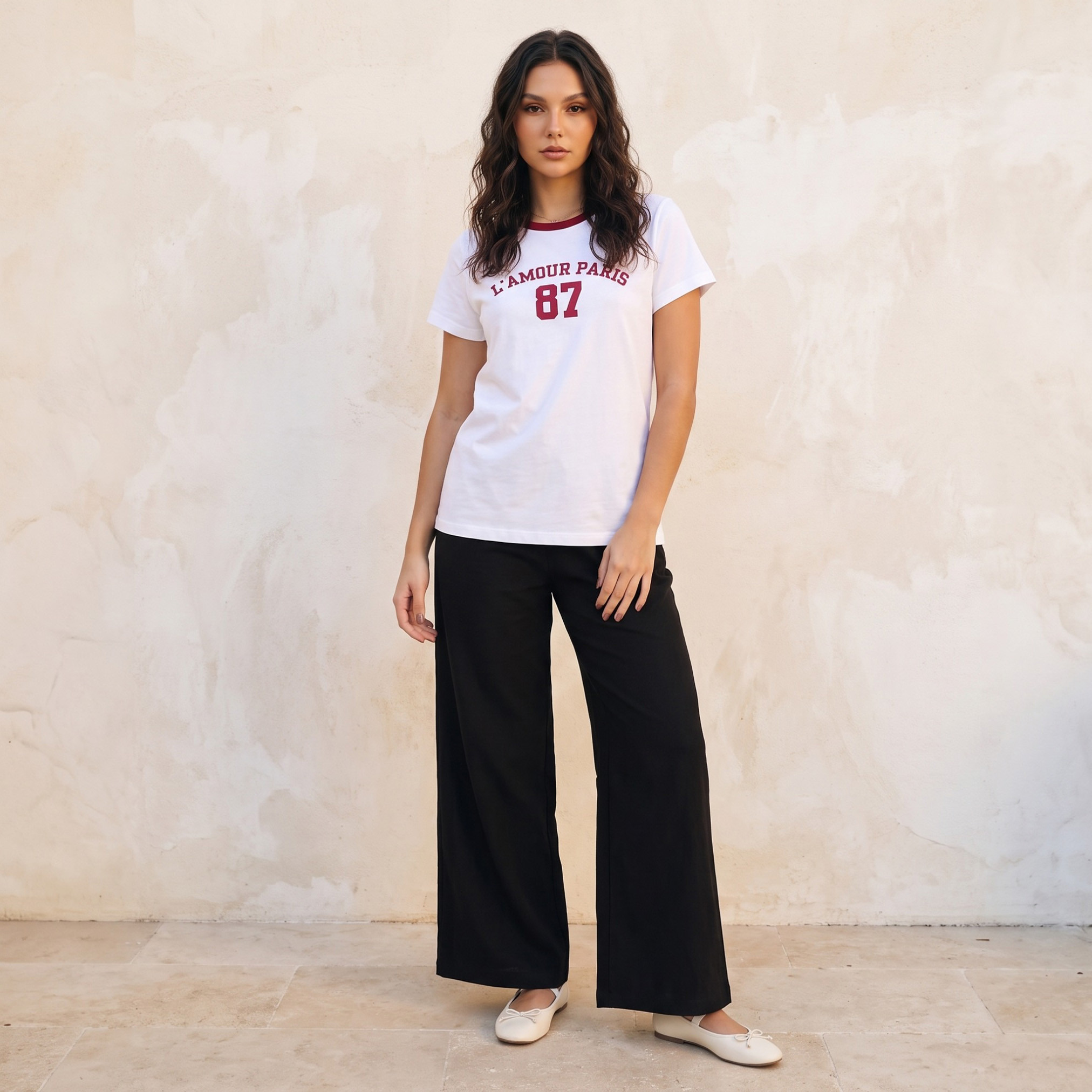 Splash Youth Cotton T-shirt with Floral Print-women-clothing-tshirts-image-2