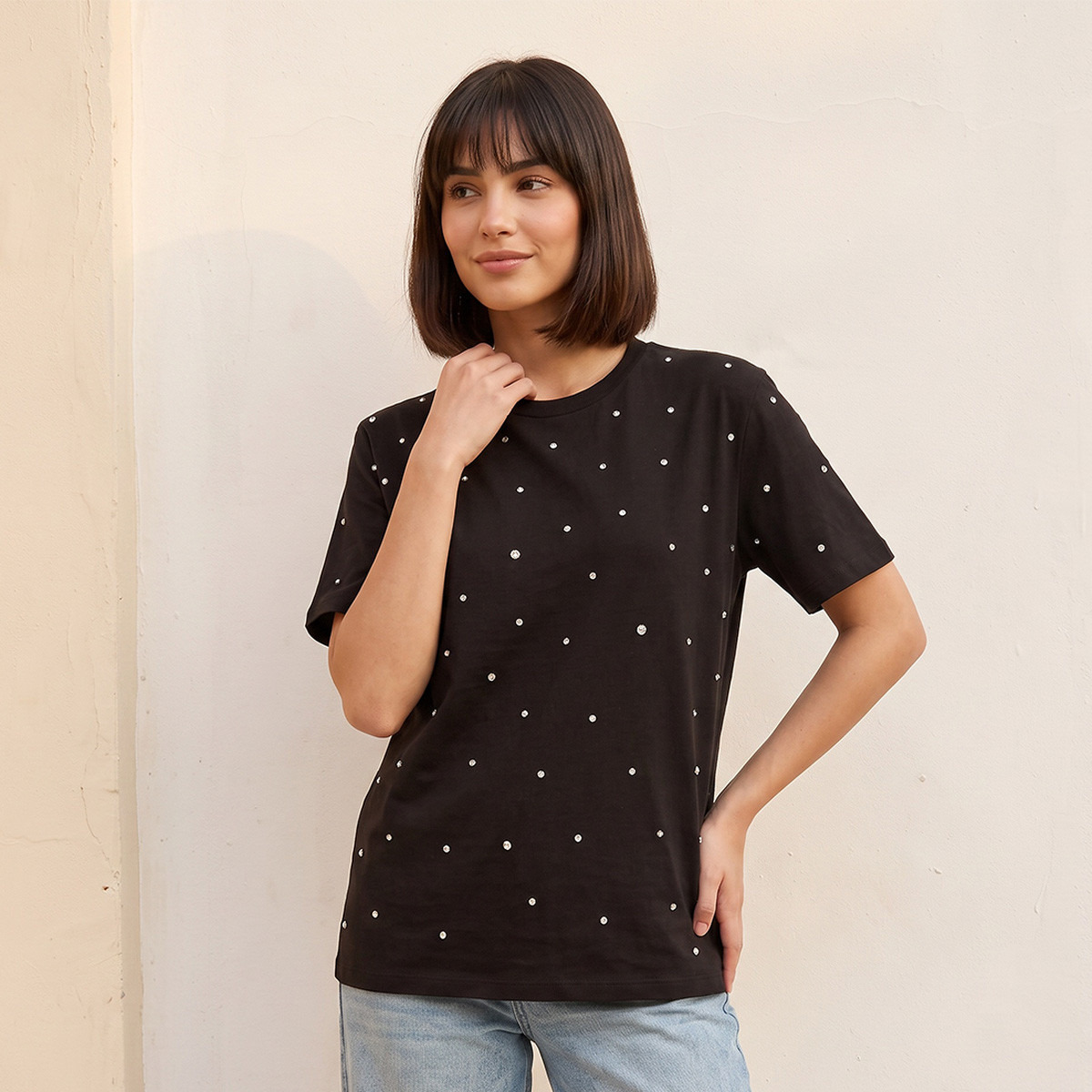 Splash Youth T-shirt with Embellished Design-women-clothing-tshirts-image-1