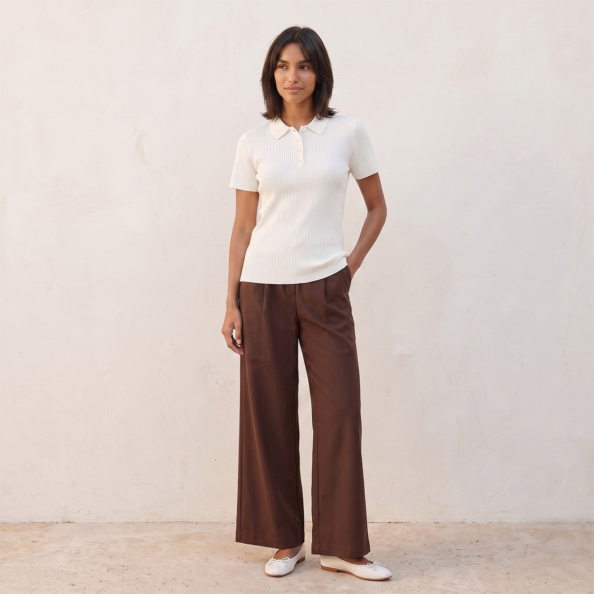 تيشيرت مضلّع من سبلاش يوث-women-clothing-tshirts-image-3
