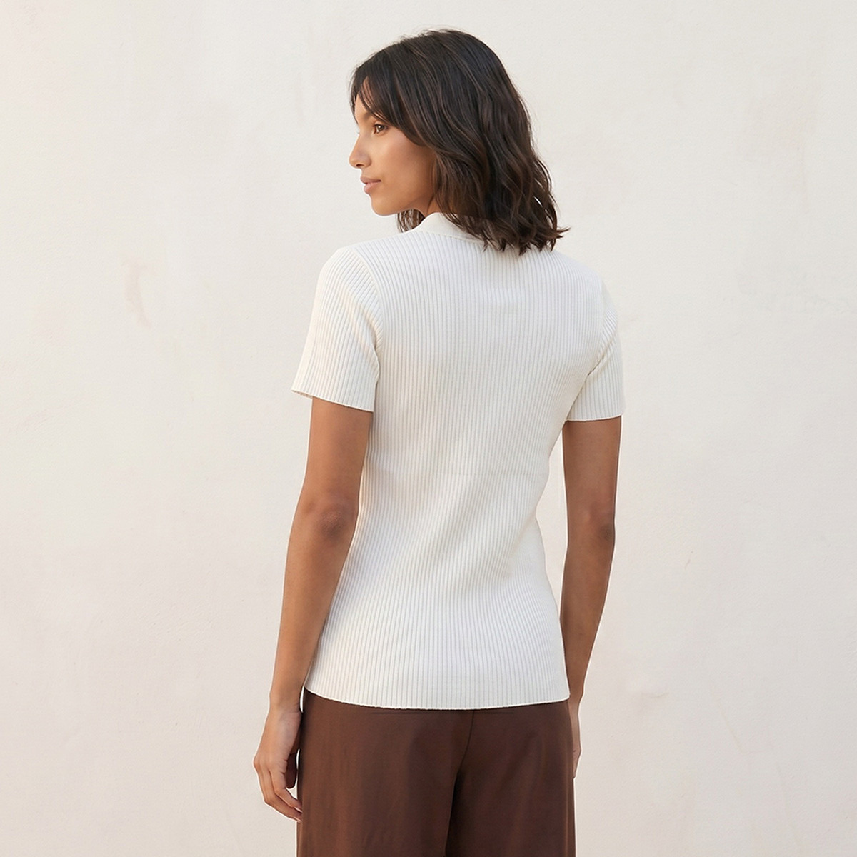 تيشيرت مضلّع من سبلاش يوث-women-clothing-tshirts-image-4