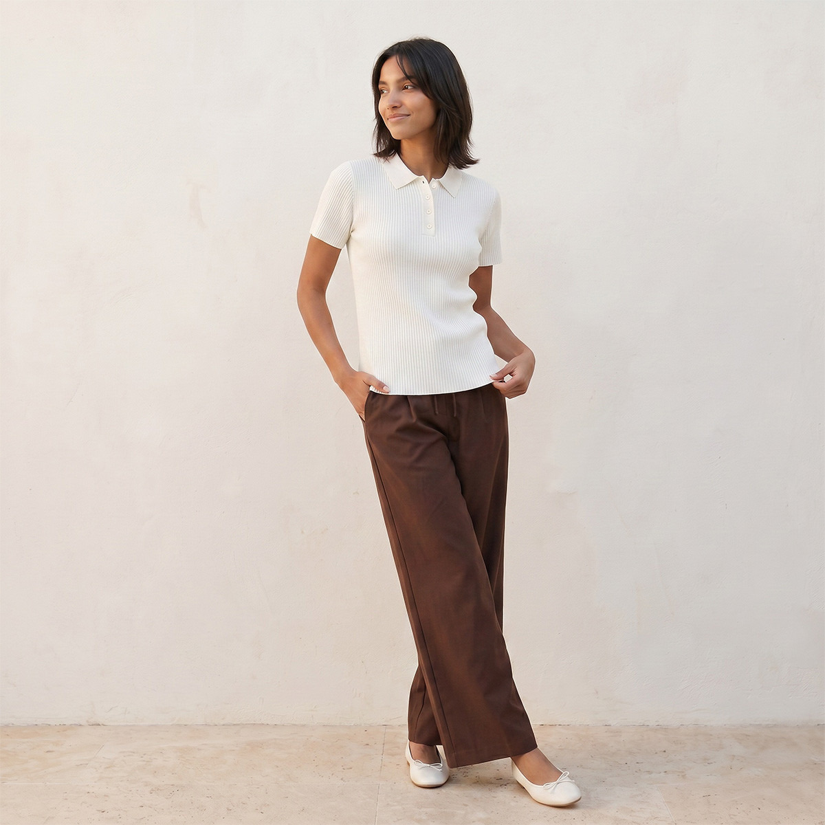 تيشيرت مضلّع من سبلاش يوث-women-clothing-tshirts-image-5