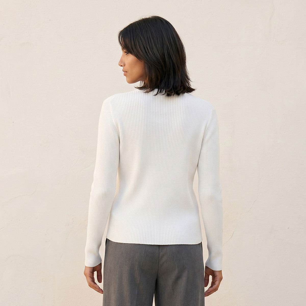كارديجان بارز الملمس بياقة مستديرة من سبلاش يوث-women-winterwear-cardigansandjumpers-cardigans-image-4