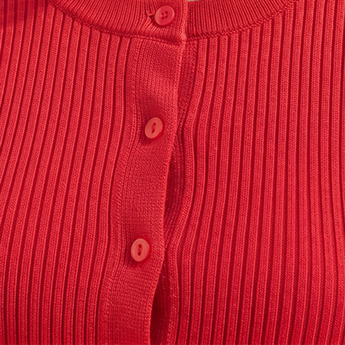 كارديجان بارز الملمس بياقة مستديرة من سبلاش يوث-women-winterwear-cardigansandjumpers-cardigans-image-2