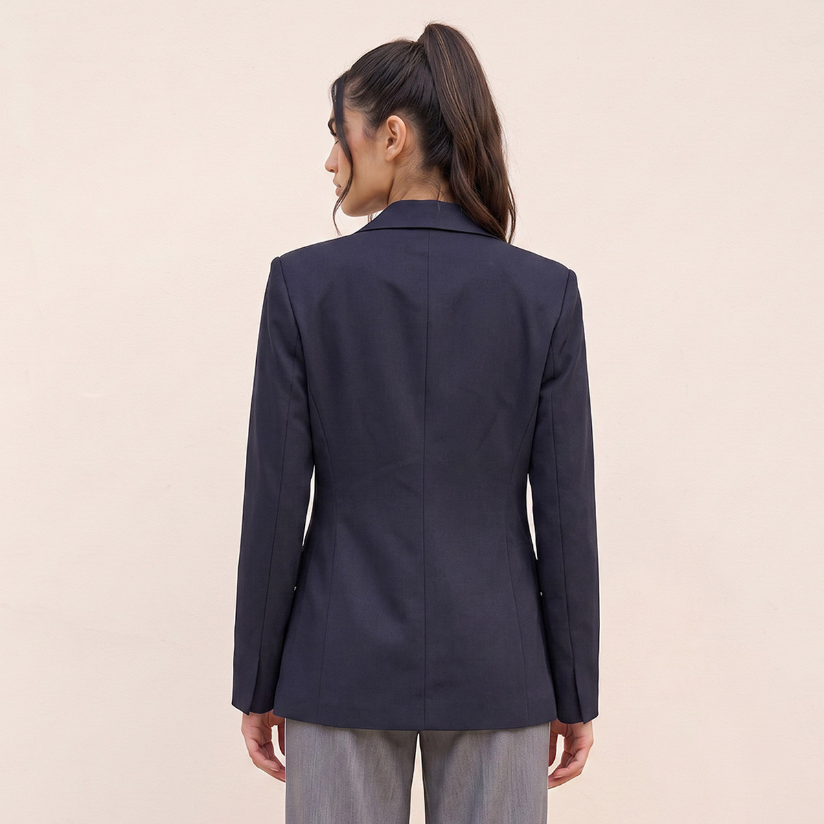 بليزر بقصة عادية وياقة مطوية من سبلاش يوث-women-clothing-coatsandjackets-blazers-image-4