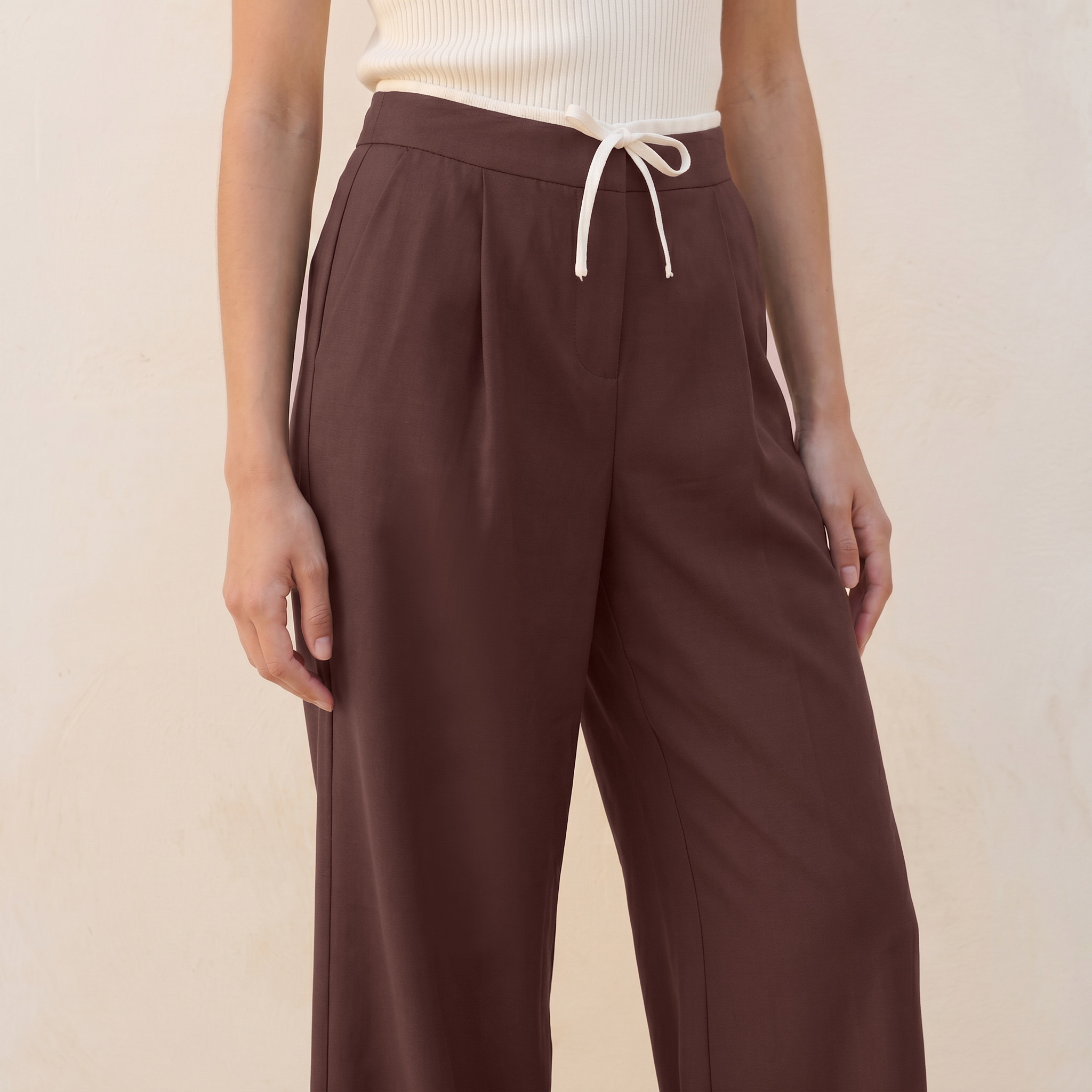 Splash Youth Drawstring Waist Trousers-women-clothing-trousers-image-6